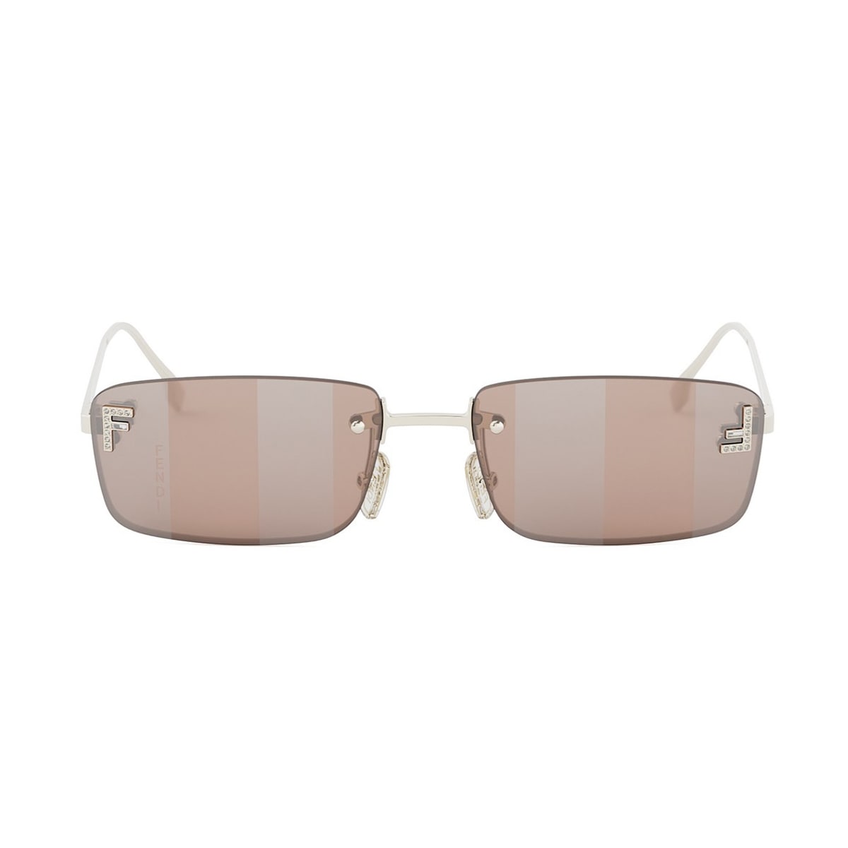 Fendi Eyewear Fendi Fe4172us Fendi First Crystal 32g Oro Sunglasses