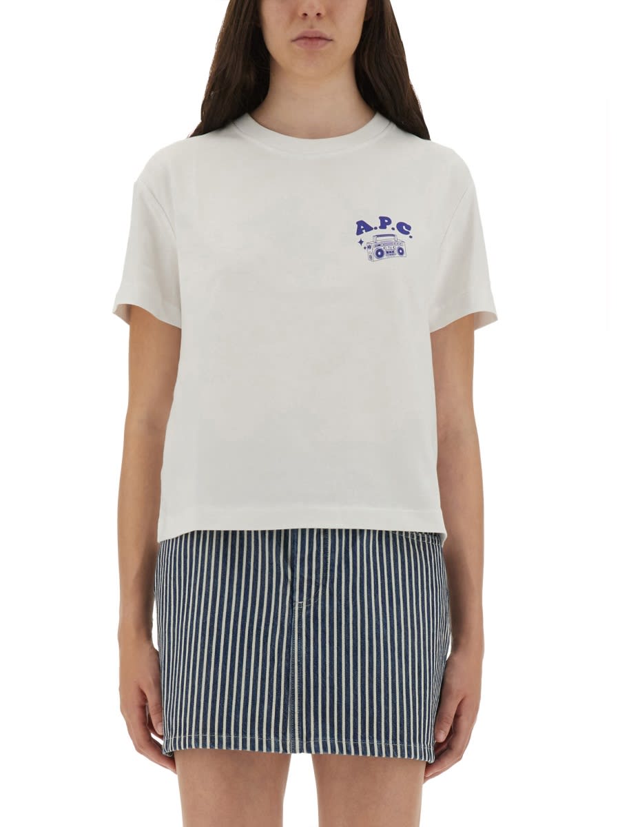 A. P.C. disco T-shirt