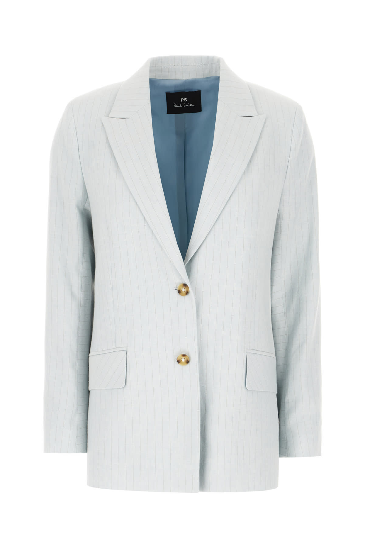 Paul Smith Embroidered Cotton Blend Blazer