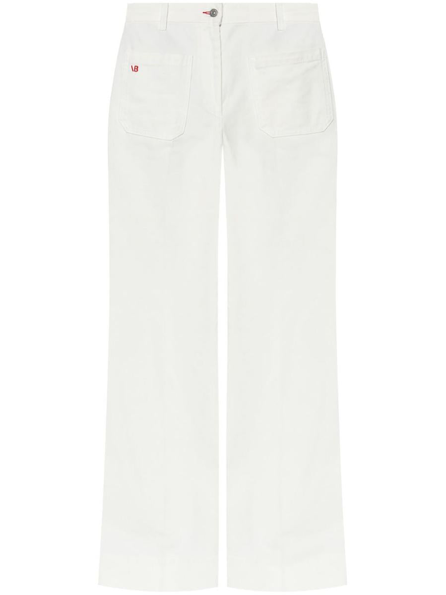 Victoria Beckham Alina High-Waisted And Flared Leg Jeans Clothing