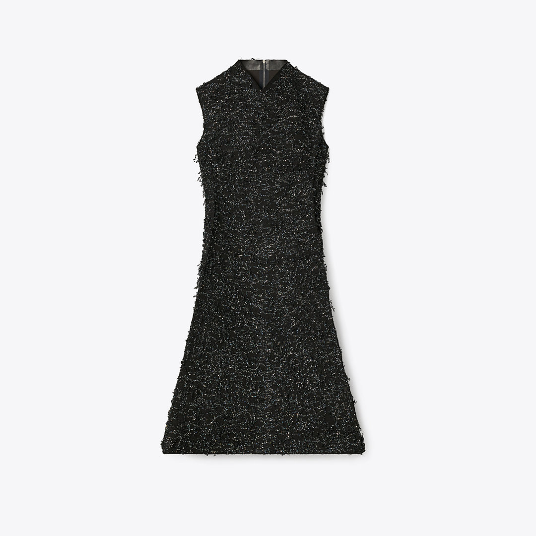 Tory Burch Sequined Fringe Dress