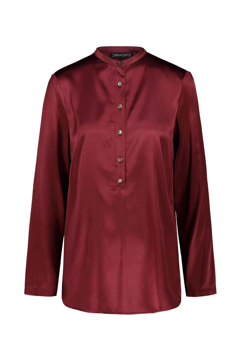 Drhope Mandarin Collar Blouse