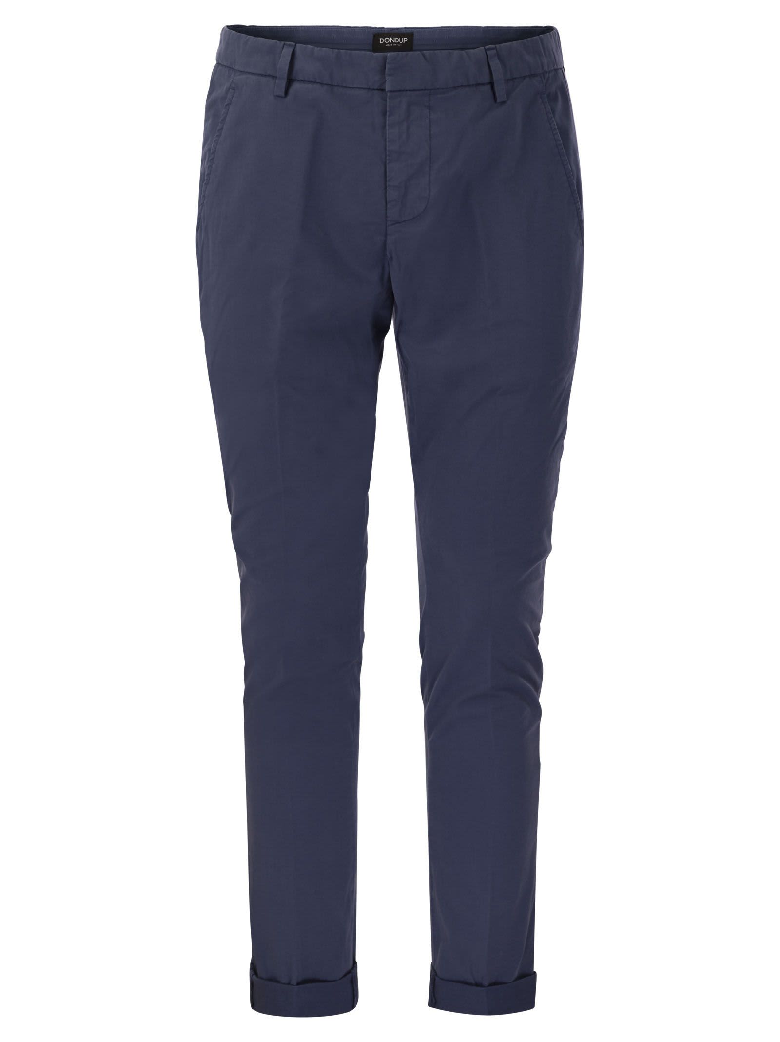 Dondup Gaubert - Slim-fit Gabardine Trousers