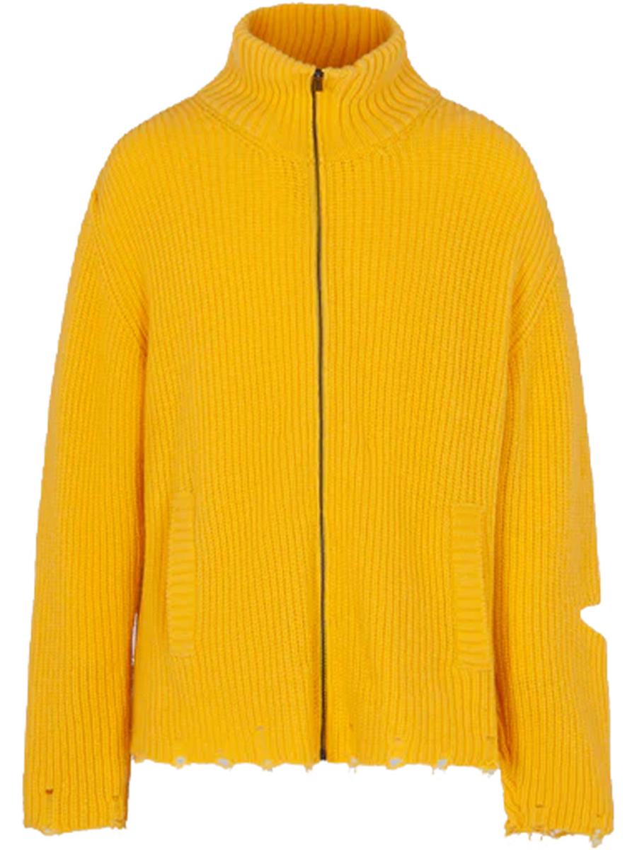 A Paper Kid Knitted Jacket Clothing
