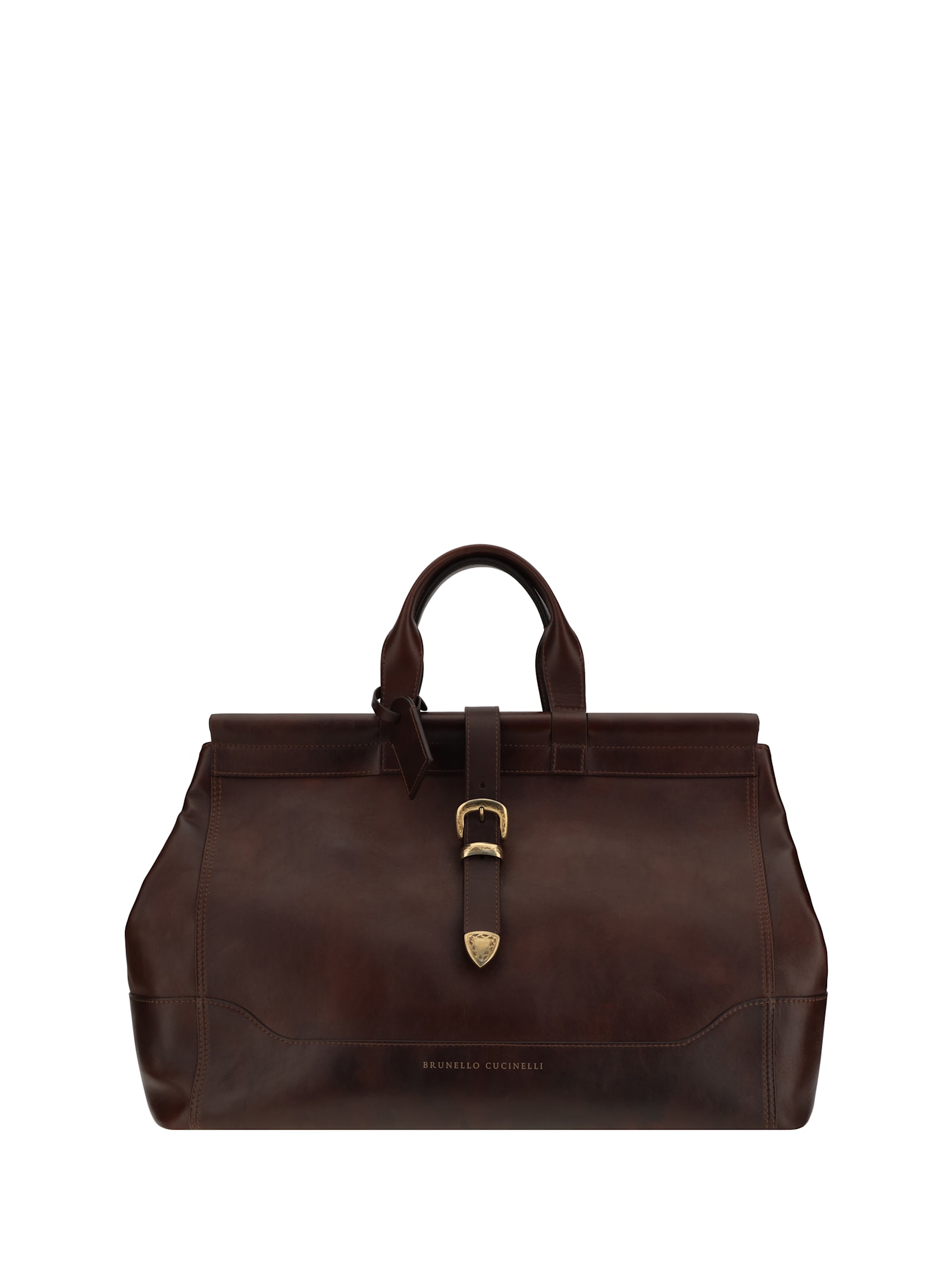 Brunello Cucinelli Leather Travel Bag