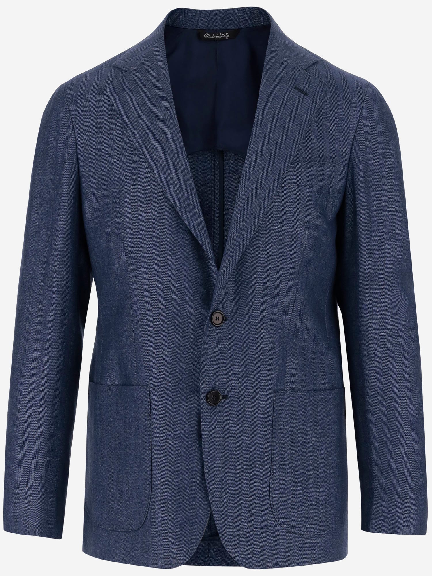 Brian Dales Single-breasted Linen Jacket