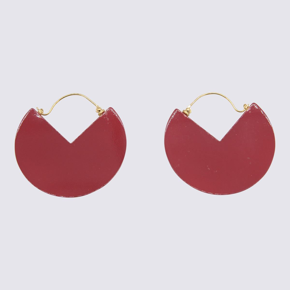 Isabel Marant Very Berry Brass '90 Earrings