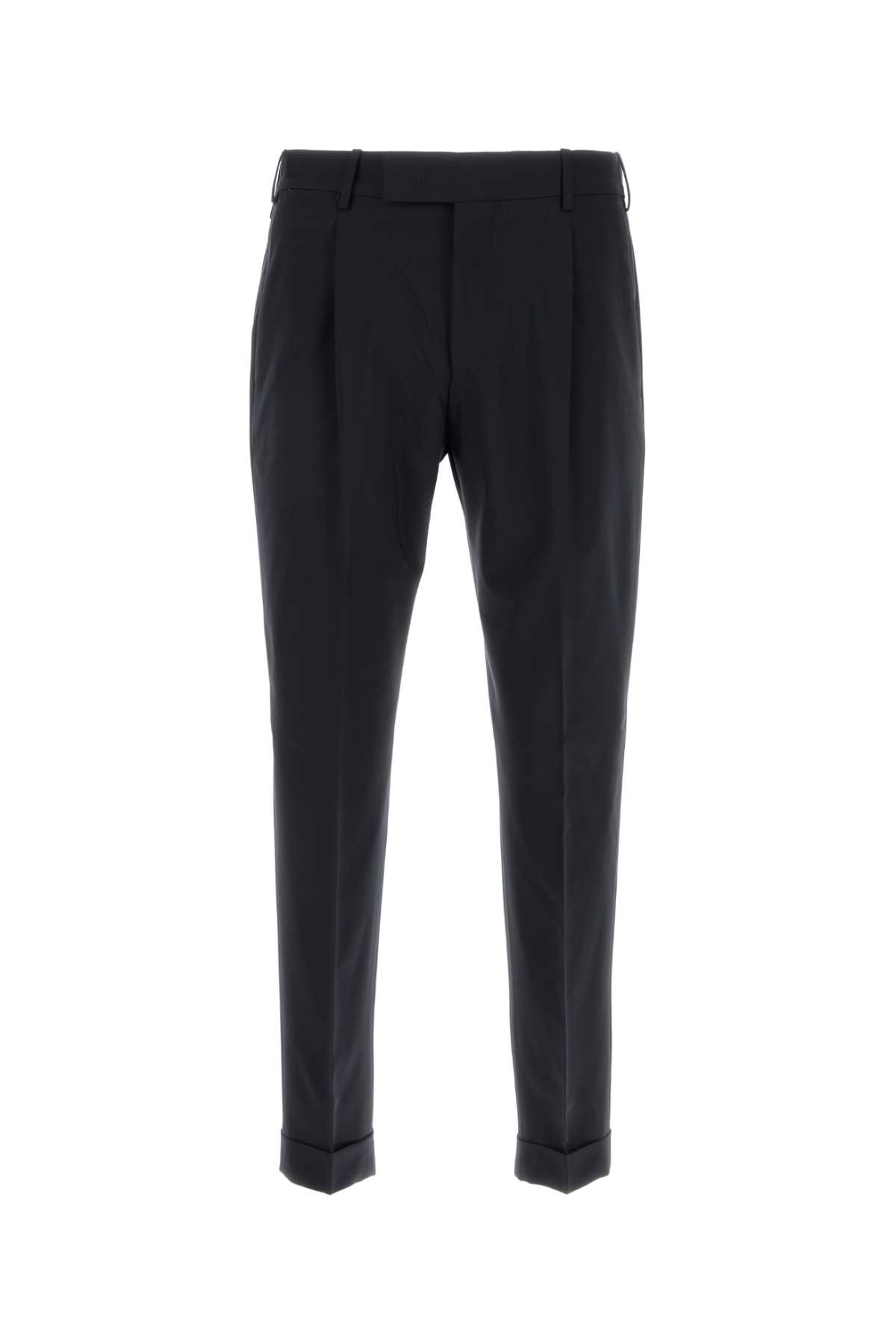 PT Torino Midnight Blue Stretch Wool Pant
