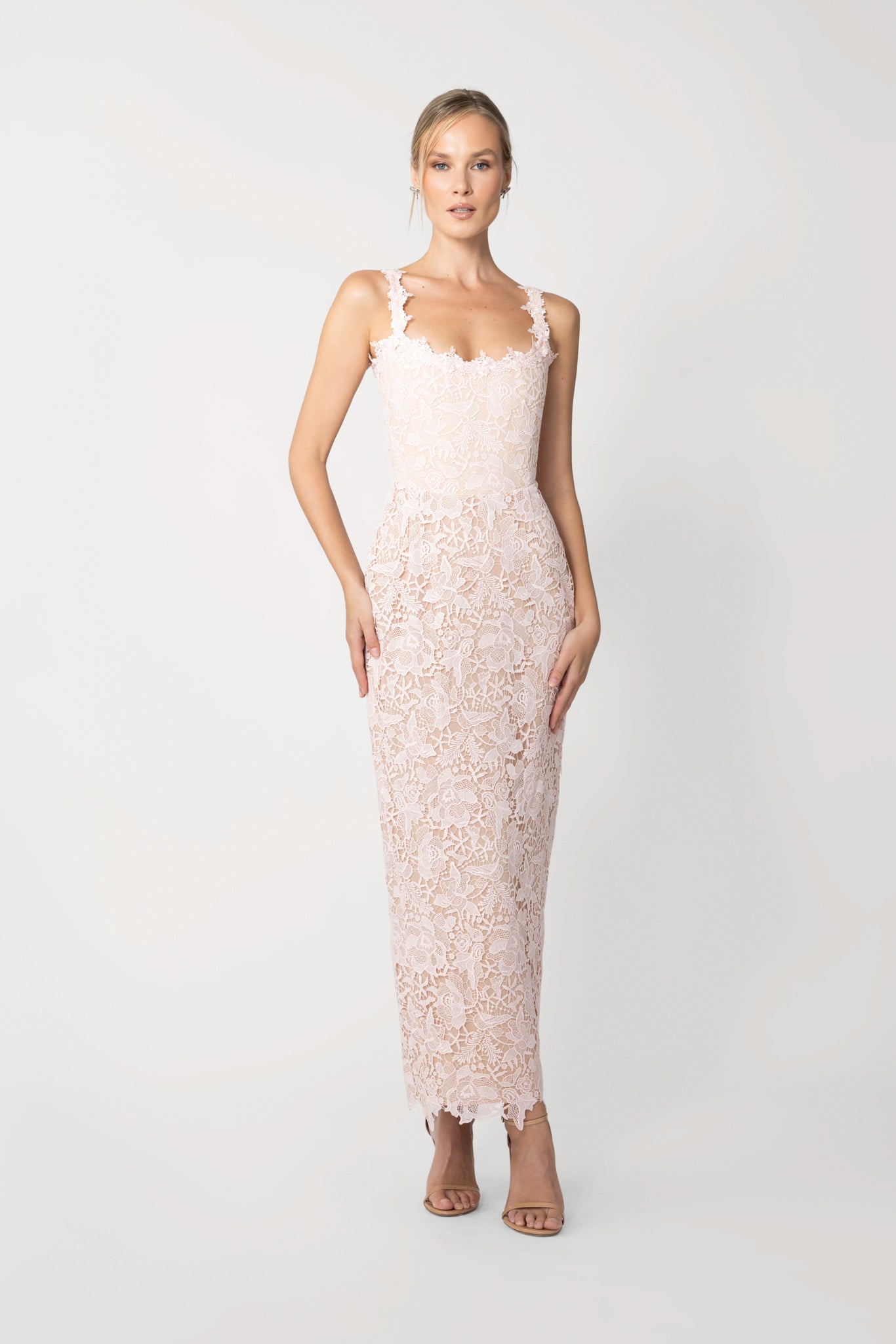 Coraline Lace Midi Dress