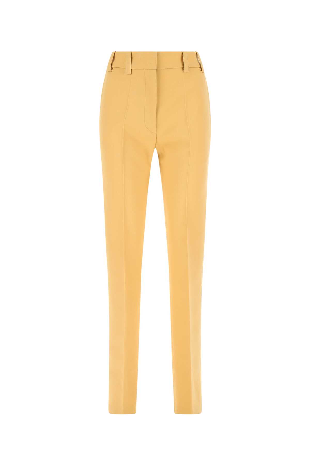 Quira Pastel Orange Wool Pant