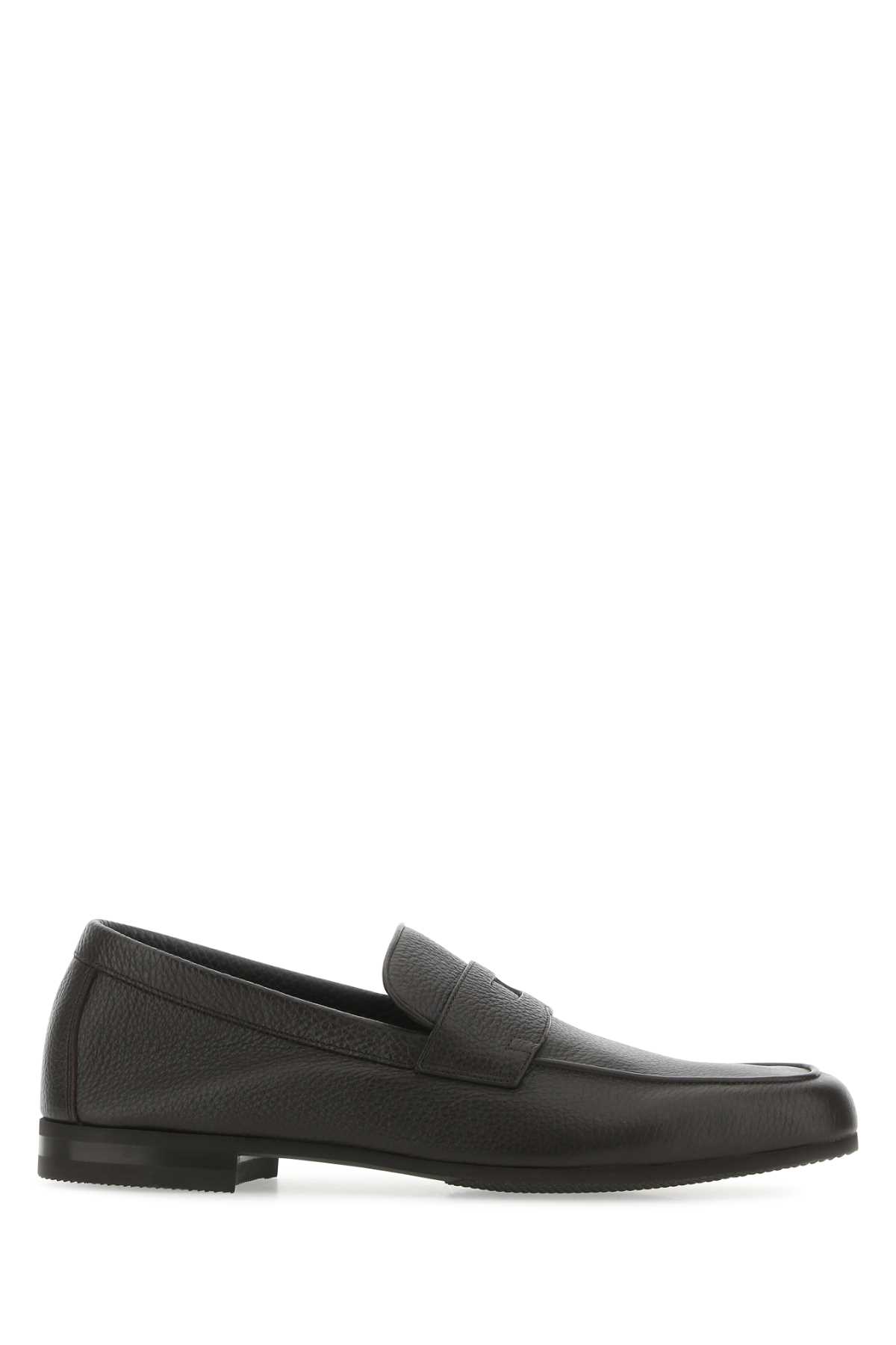 John Lobb Chocolate Leather Thorne Loafers