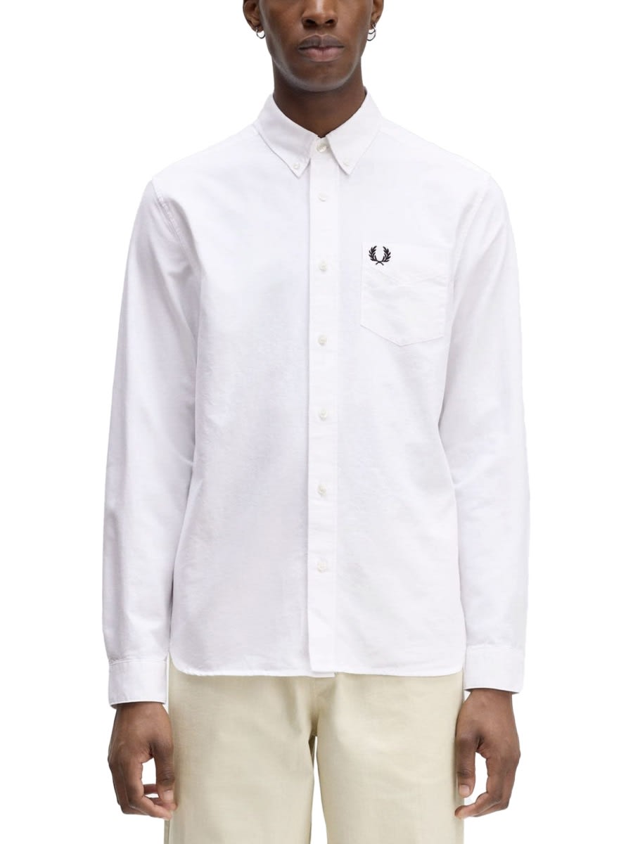 Fred Perry Cotton Oxford Shirt