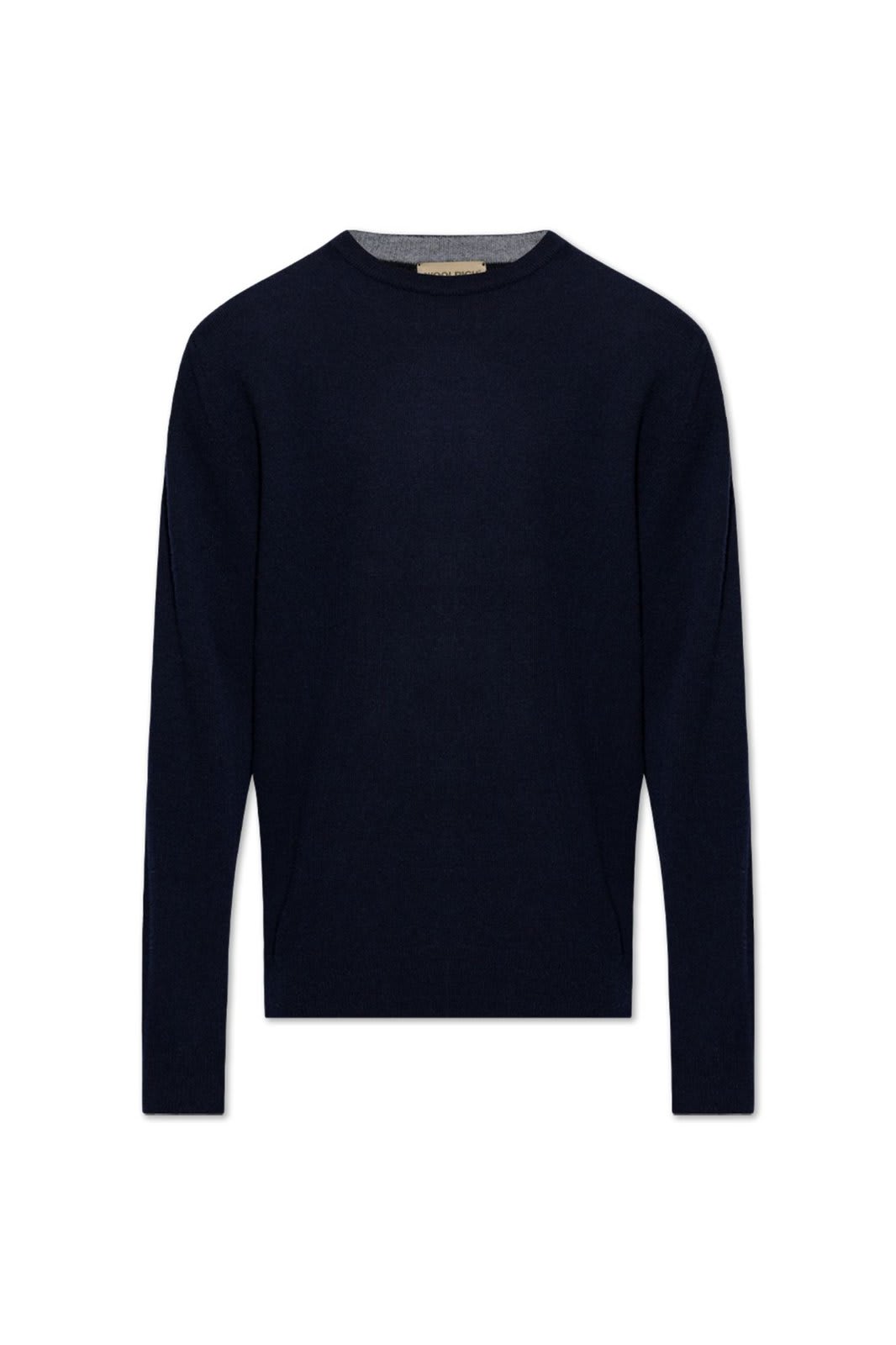 Woolrich Logo Embroidered Crewneck Jumper