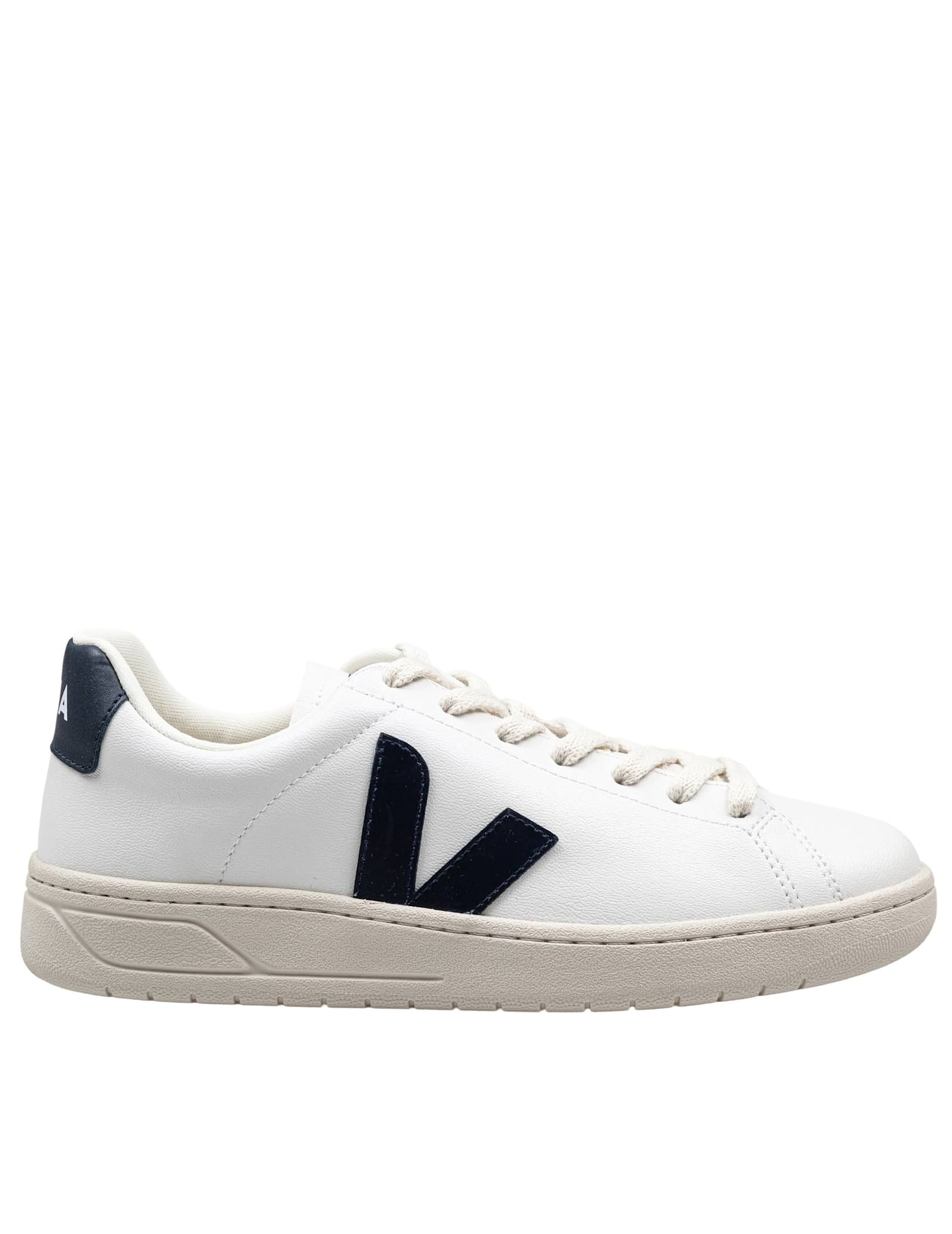 Veja Urca Sneakers In Coated Cotton Color White/blue