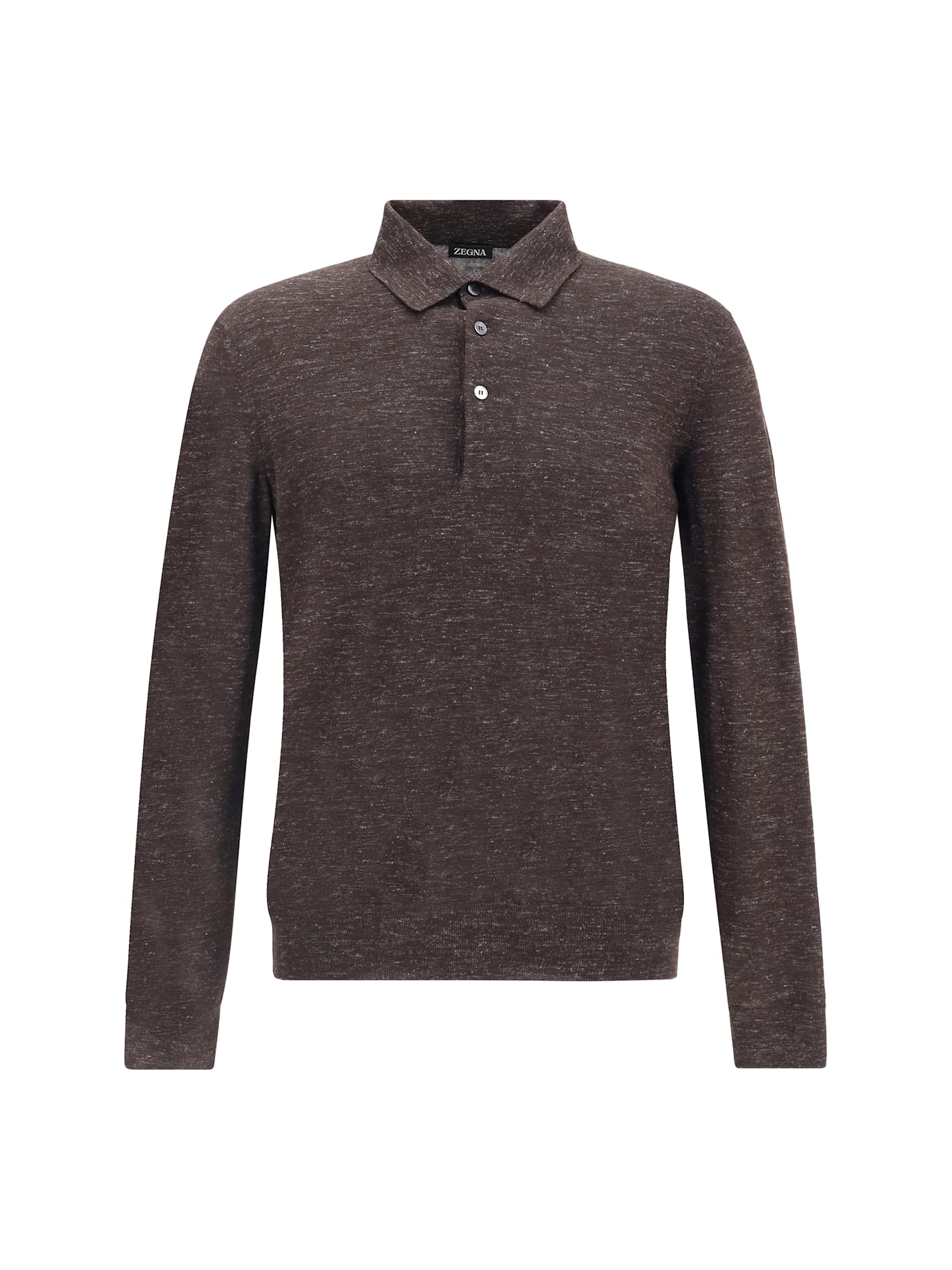 Zegna Silk Long Sleeve Top