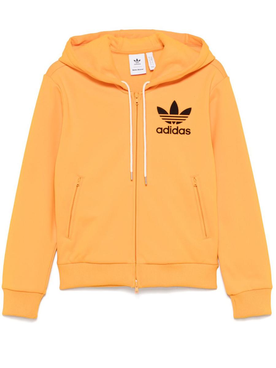 Adidas Originals By Wales Bonner Logo Zipped Hoodie