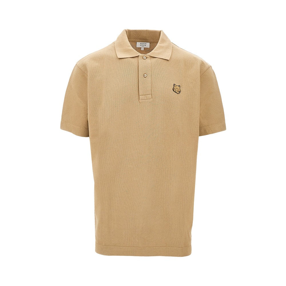 MAISON KITSUNE Fox Head patch polo shirt Man
