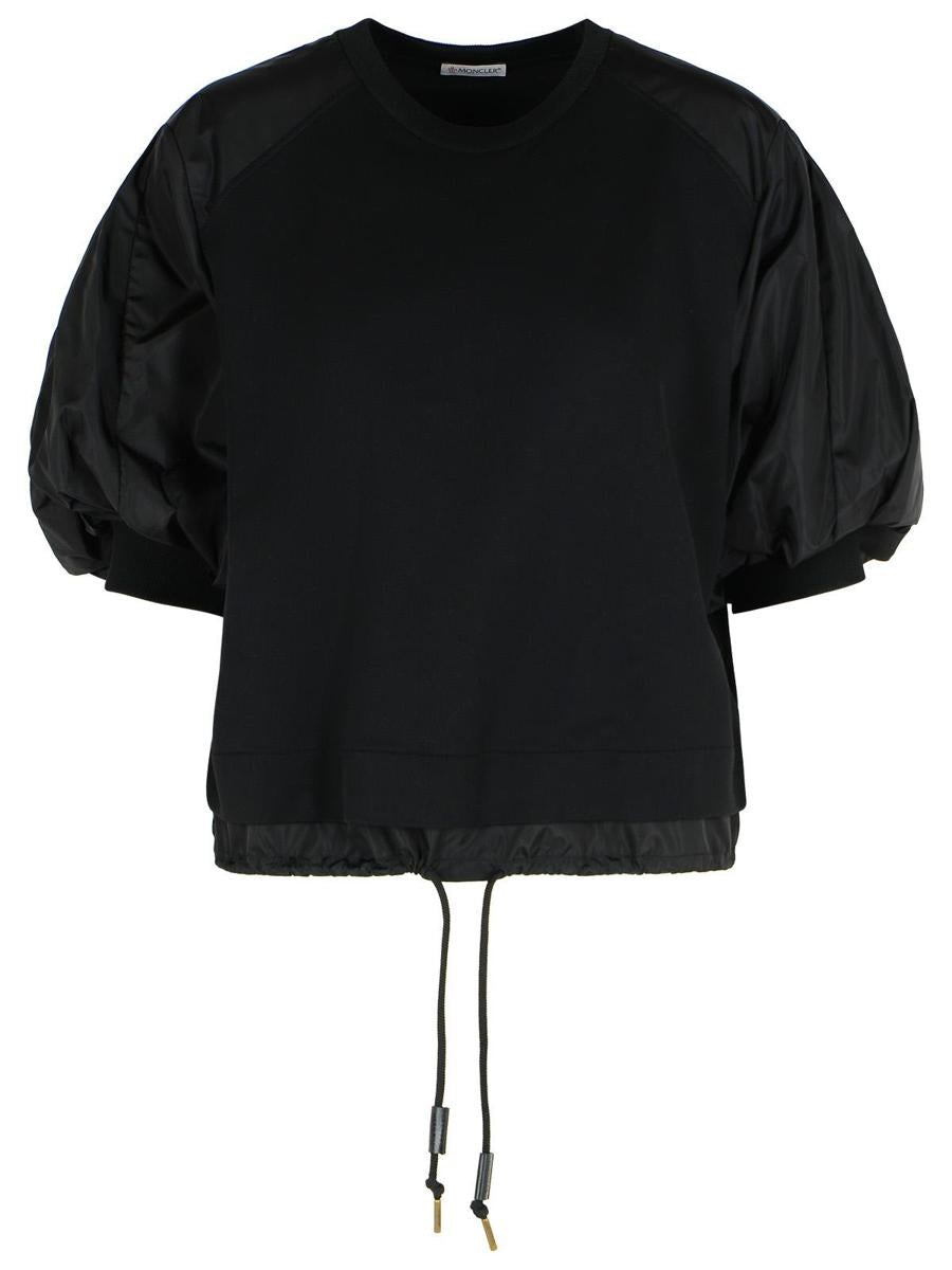 Moncler 'Over' Black Cotton T-Shirt