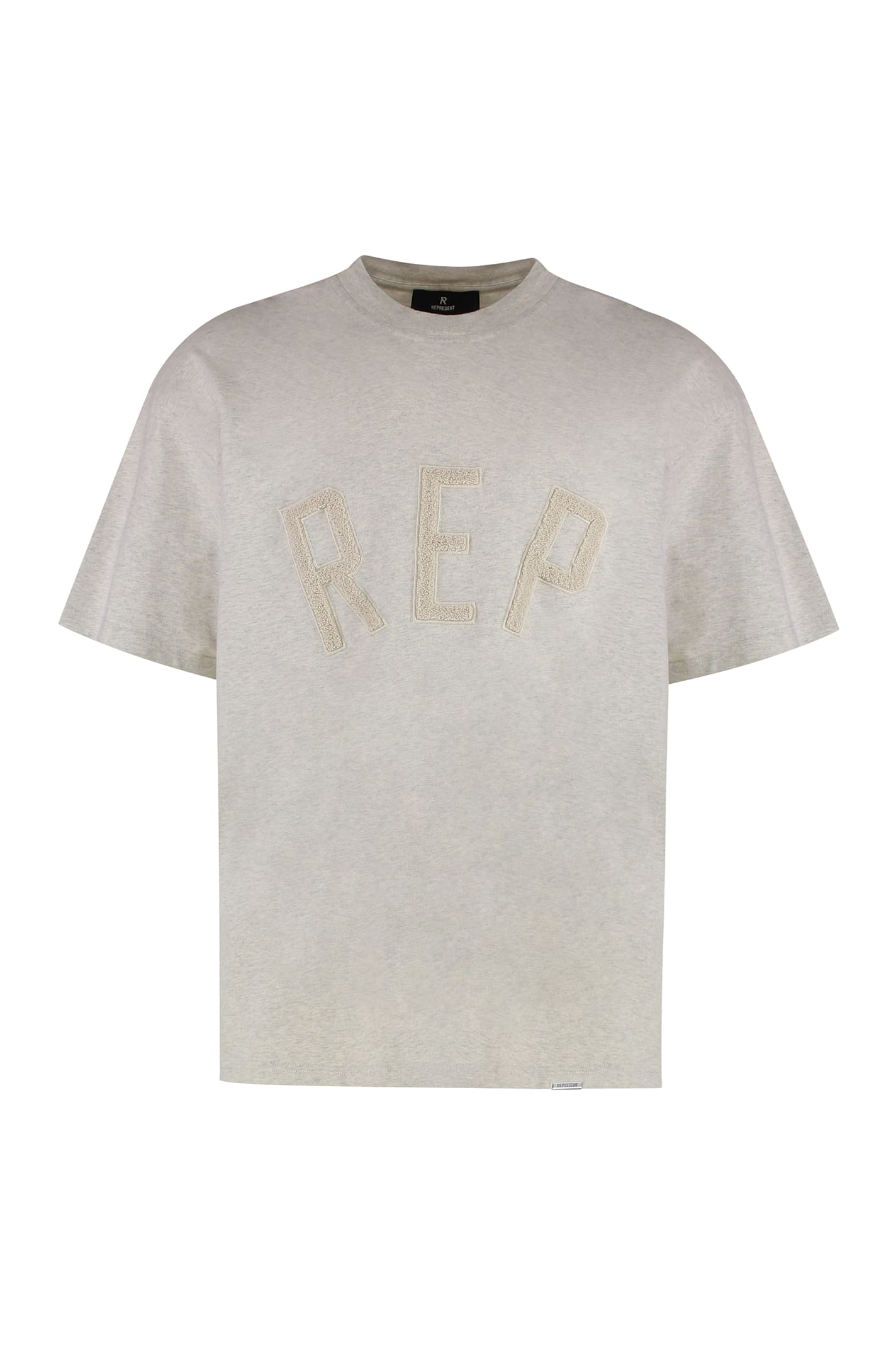 REPRESENT Cotton Crew-neck T-shirt