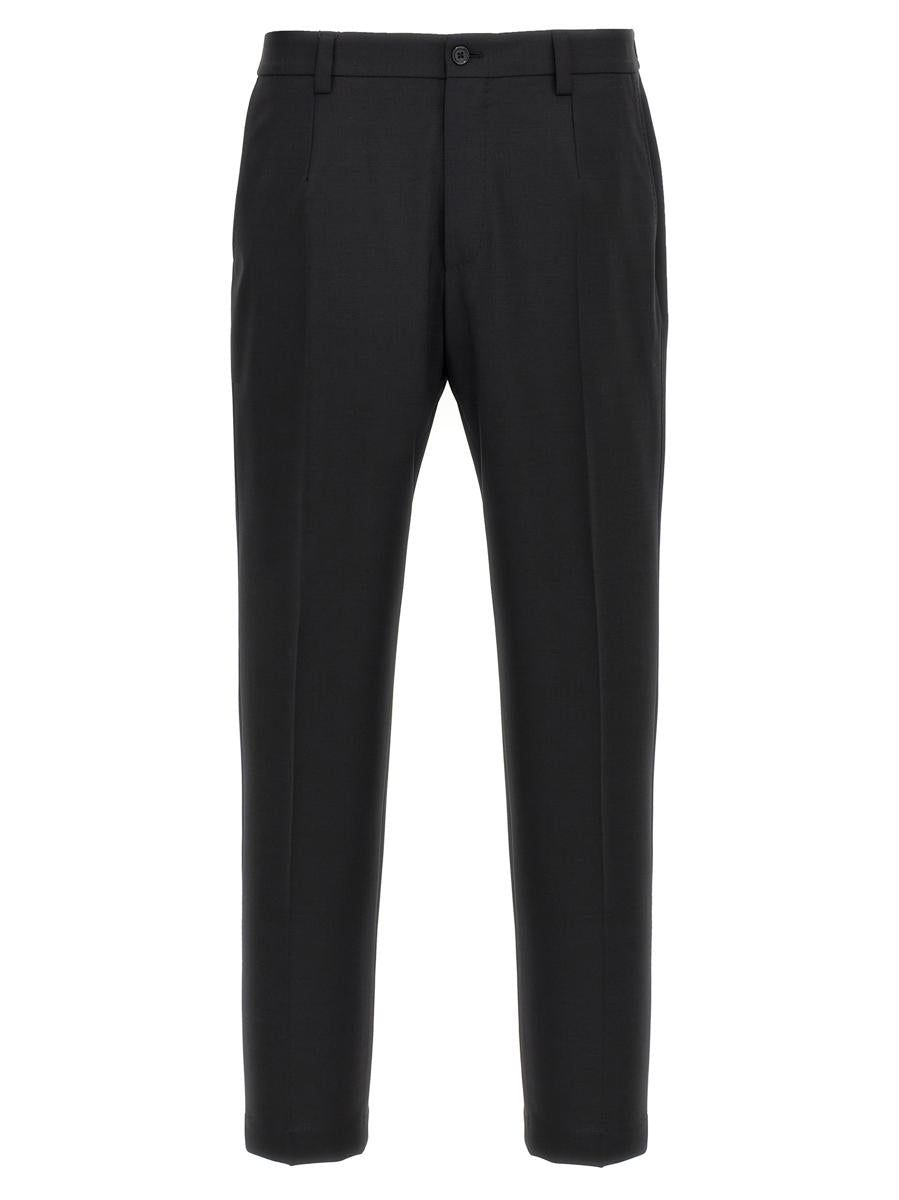 Dolce & Gabbana Logo Embroidery Pants