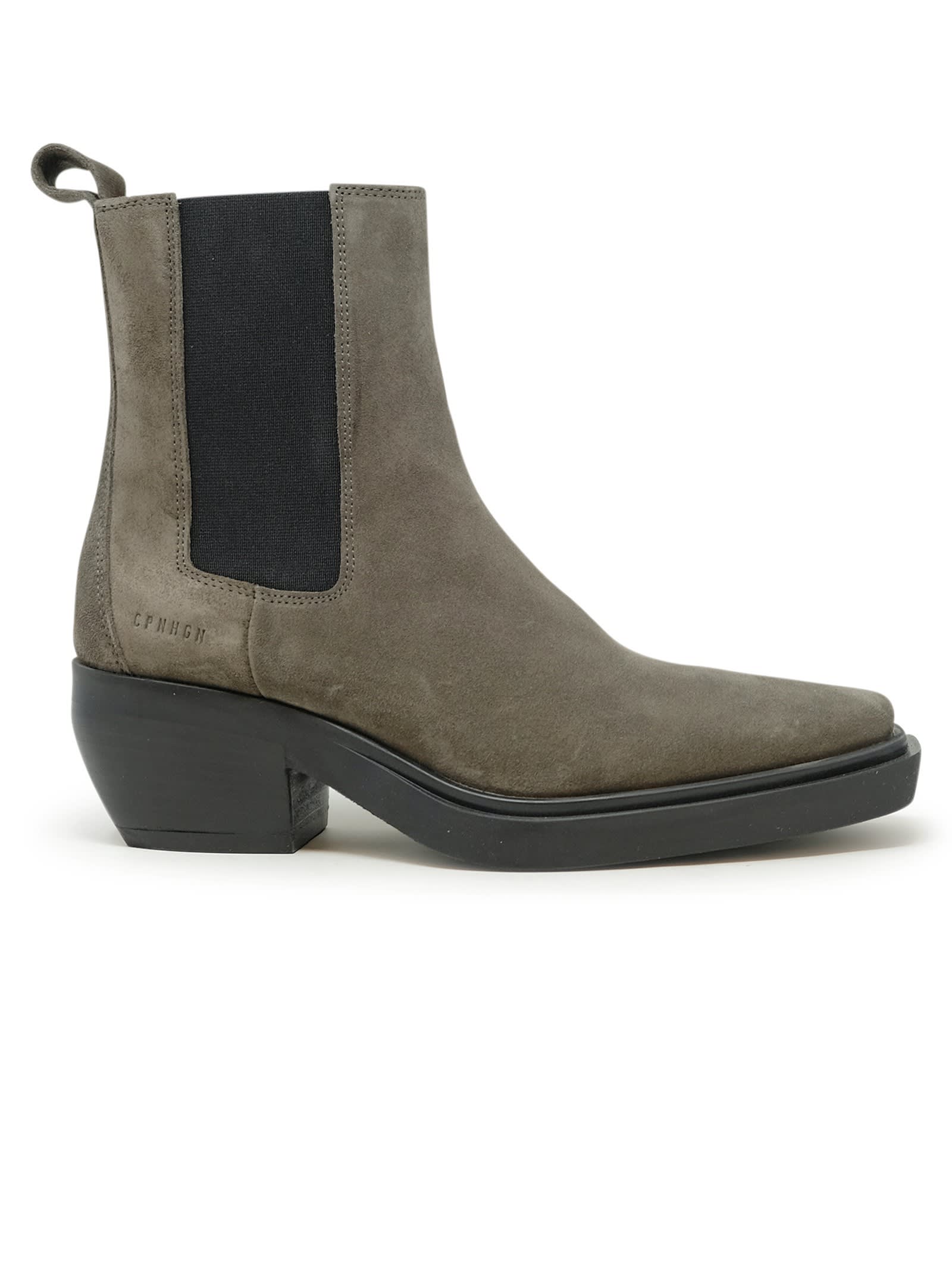 Copenhagen Facph236 Grey Suede Ankle Boots