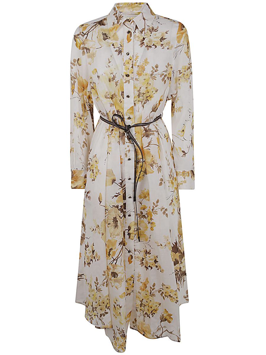 Zimmermann Ottie Tuck Shirt Dress Clothing