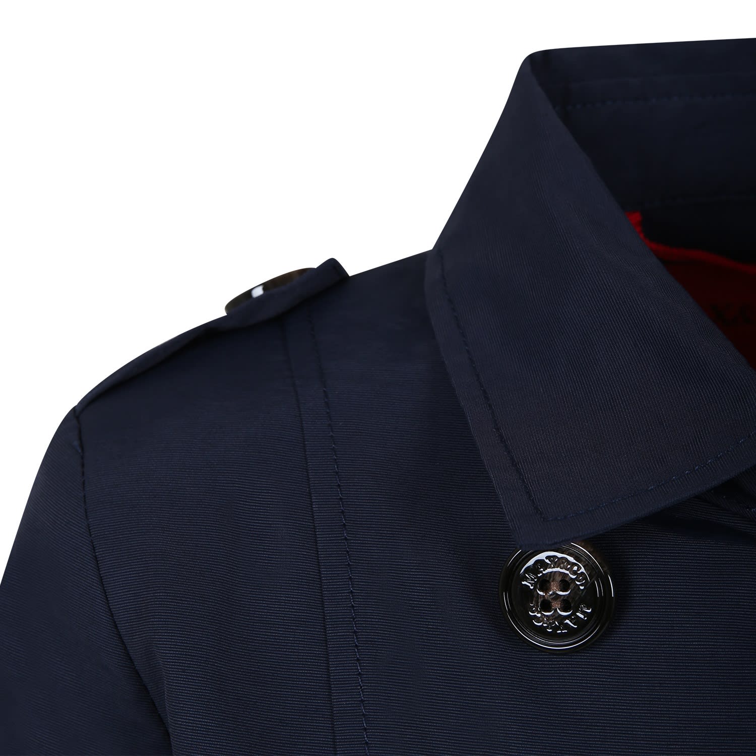 Max & Co. Blue Trench Coat For Girl