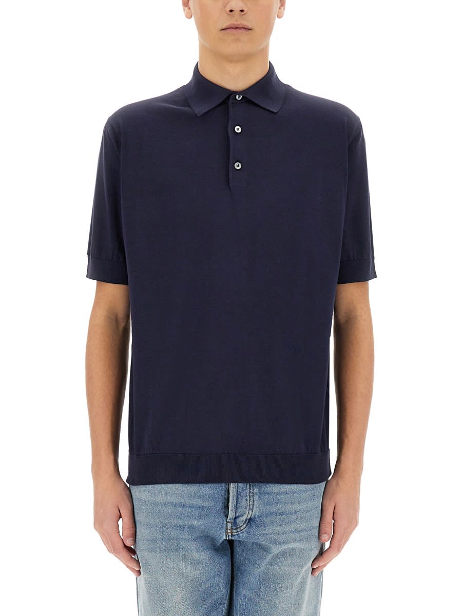 Lardini Knitted Polo.