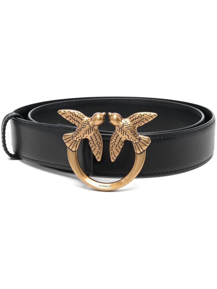 Pinko Leather 'Love Berry' Belt
