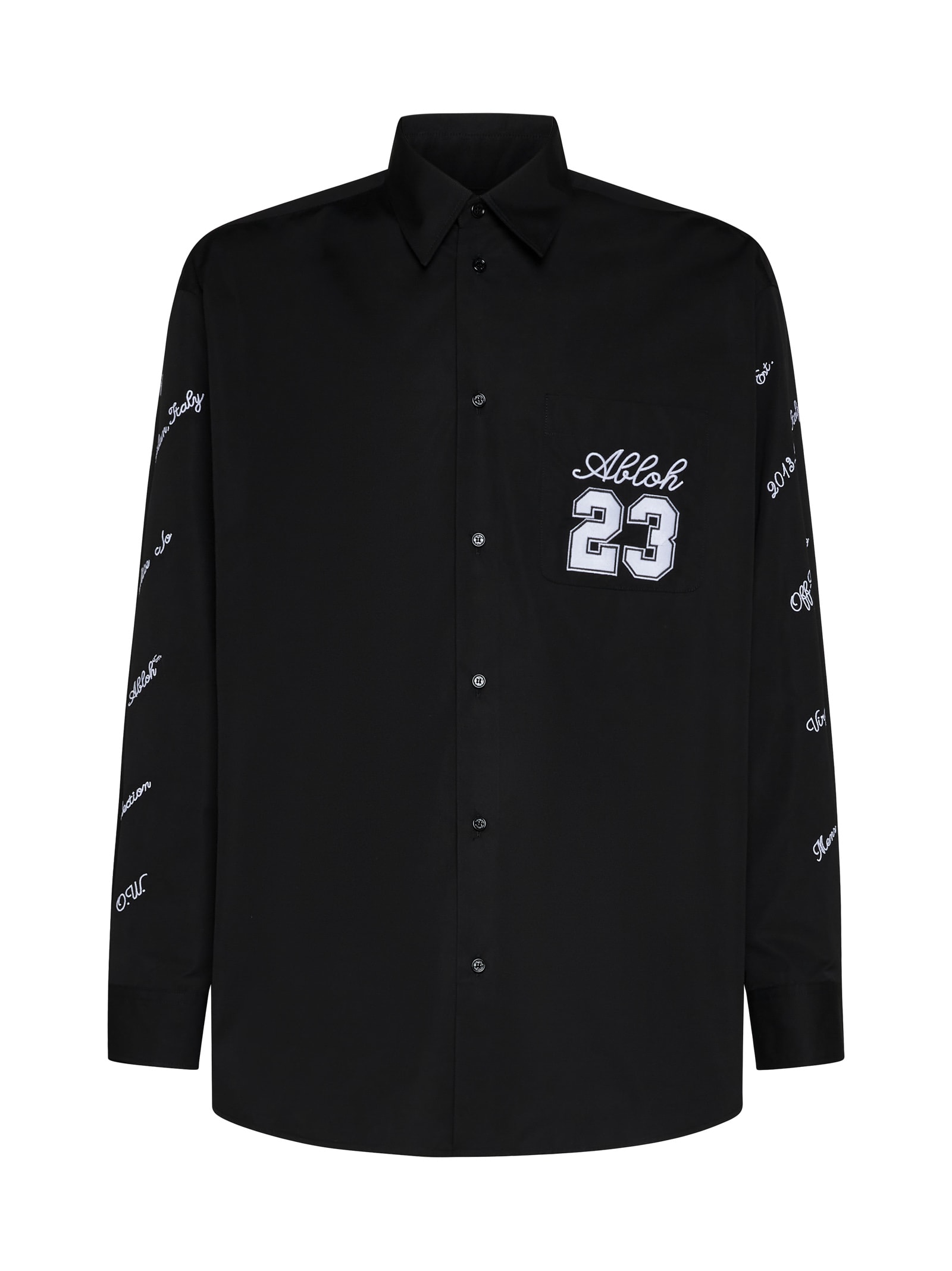 Off-White 23 Logo Heavycoat Shirt