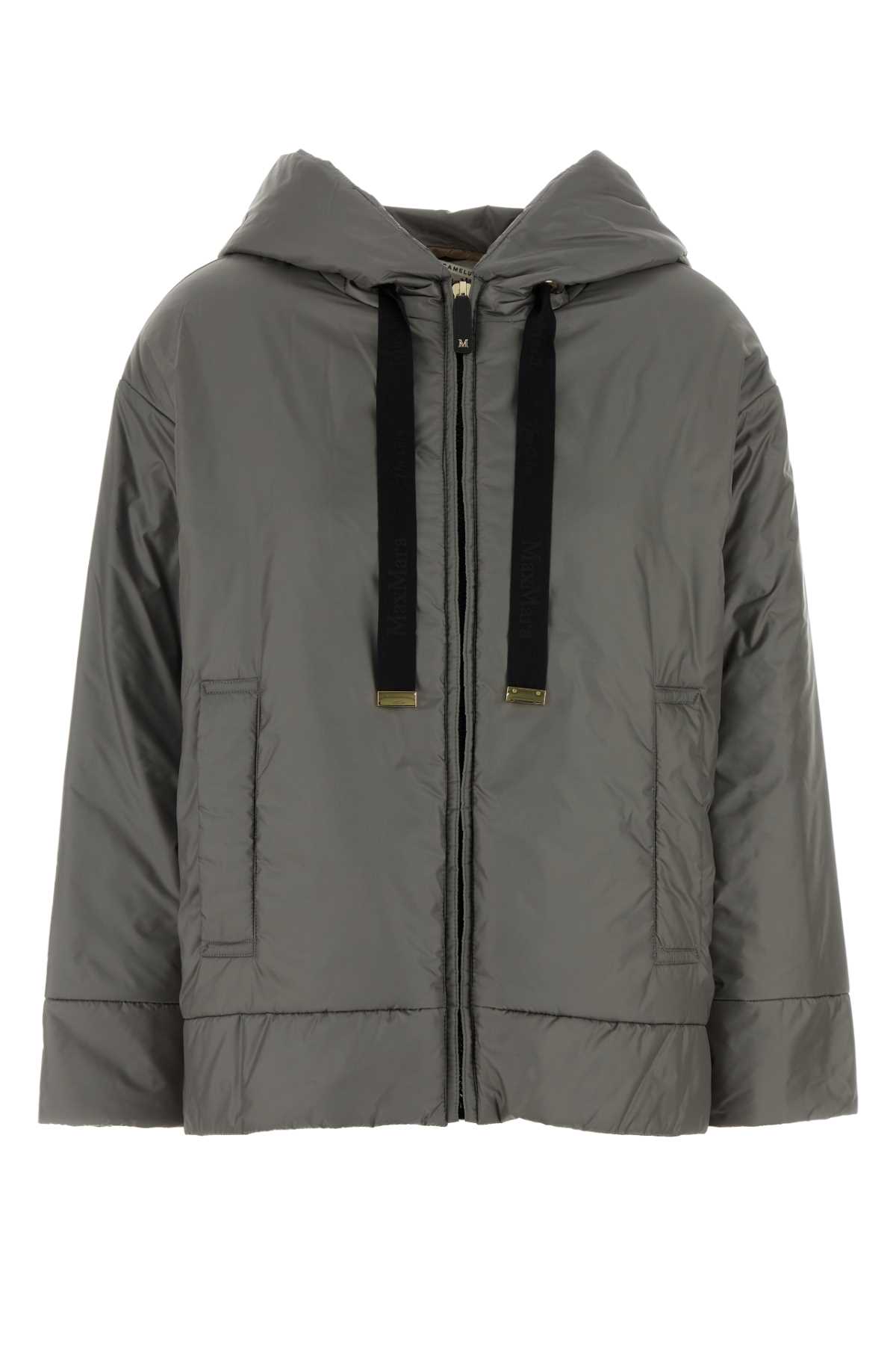 Max Mara The Cube Dark Grey Polyester Daria Padded Jacket