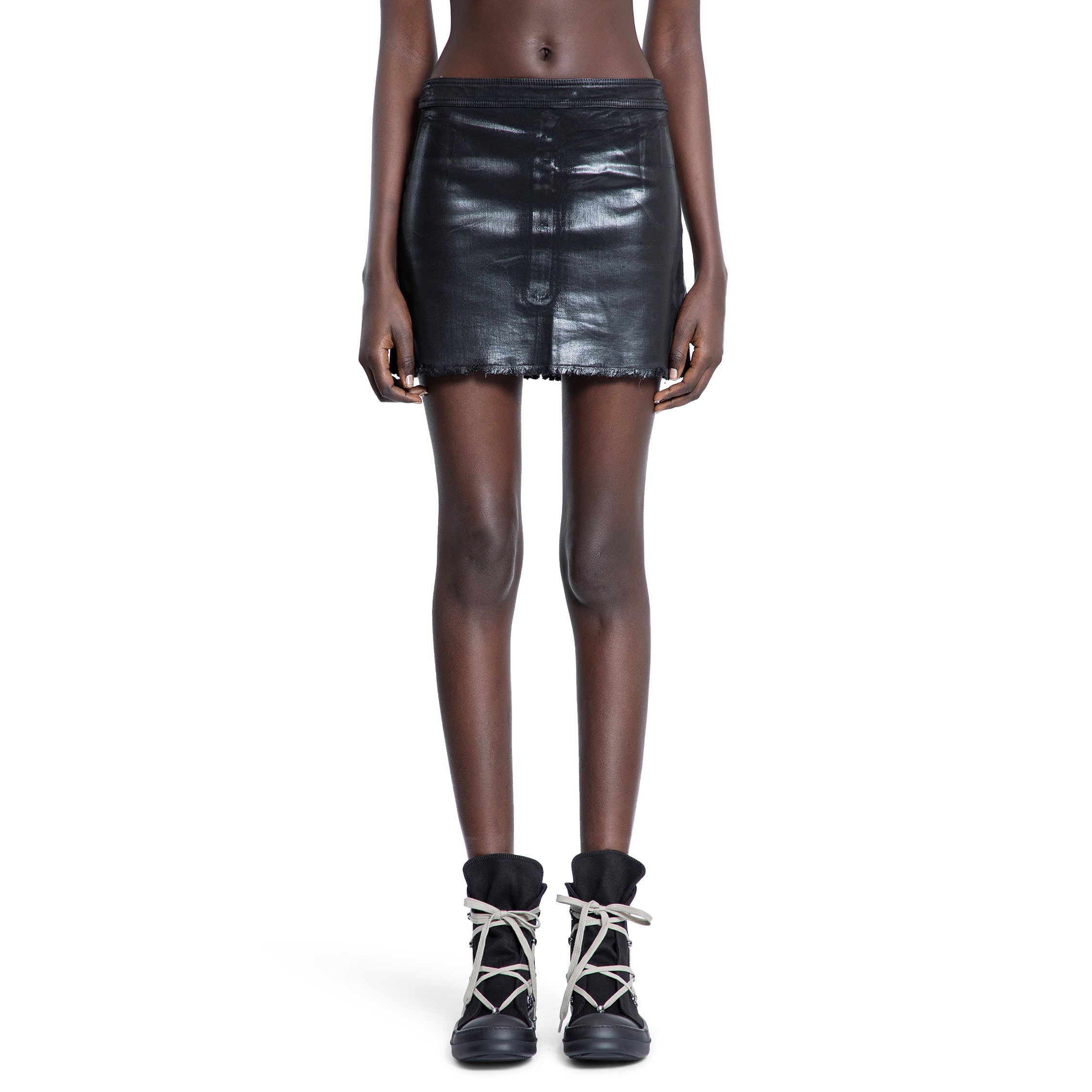 RICK OWENS DRKSHDW WOMAN BLACK SKIRTS