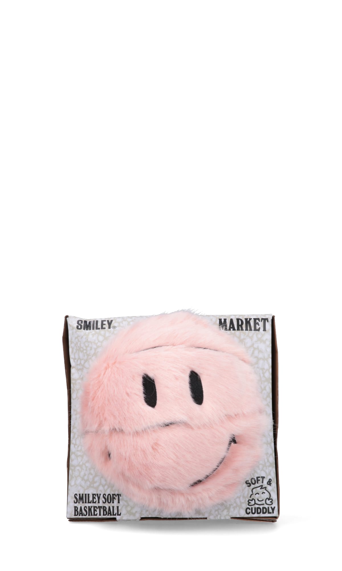 Market Smiley Basketball Pillow