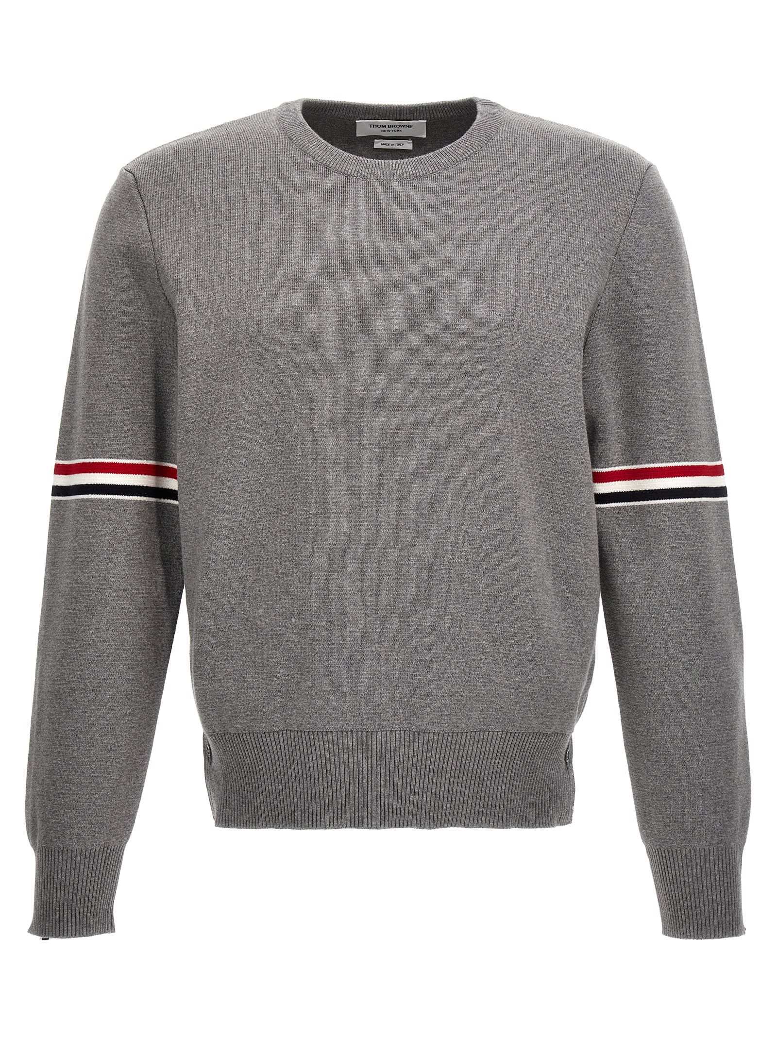 Thom Browne Compact Cotton Knit Sweater