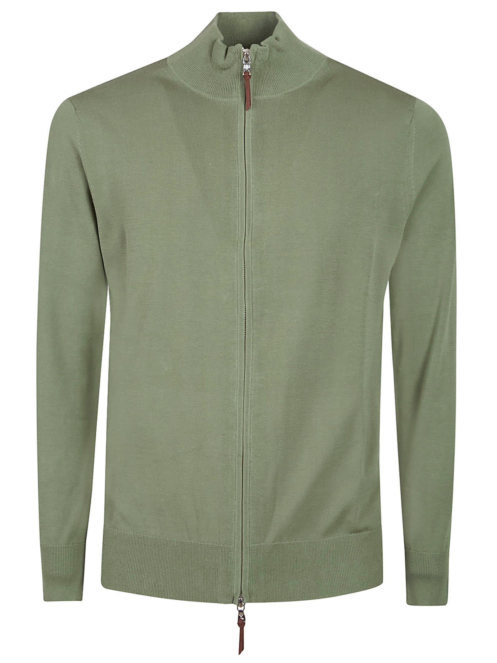 Ballantyne Plain Zipped Caridgan