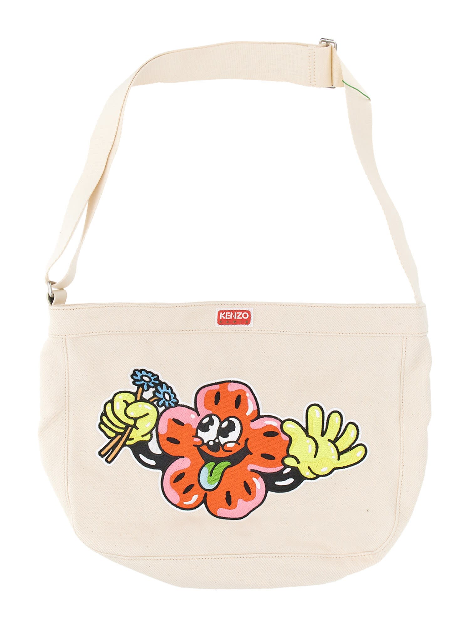 Kenzo Canvas Shoulder Bag