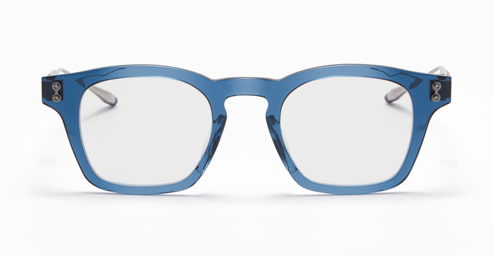 Akoni Wise - Crystal Blue / Black Palladium (45) Glasses