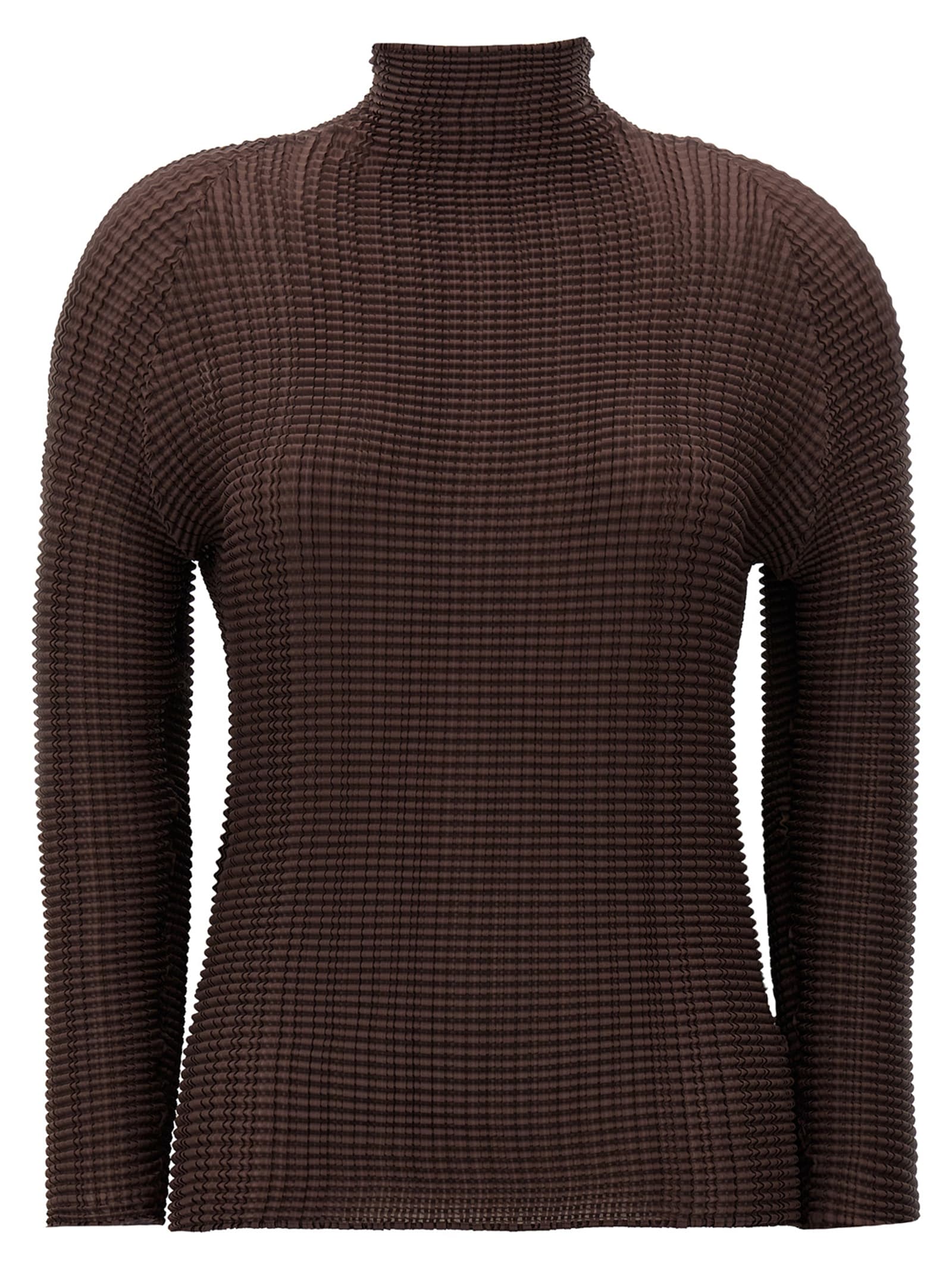 Issey Miyake wooly Pleats-56 Blouse