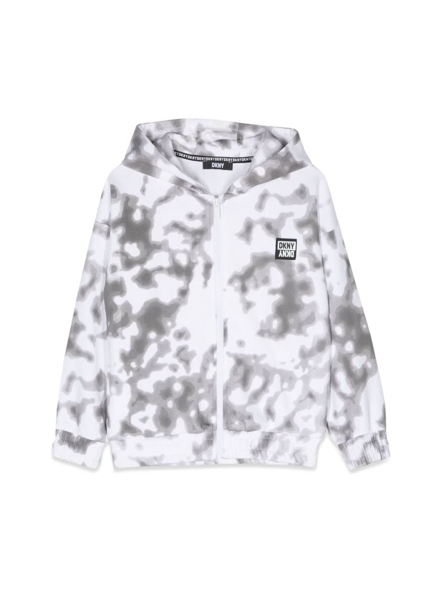DKNY Zipper And Hoodie
