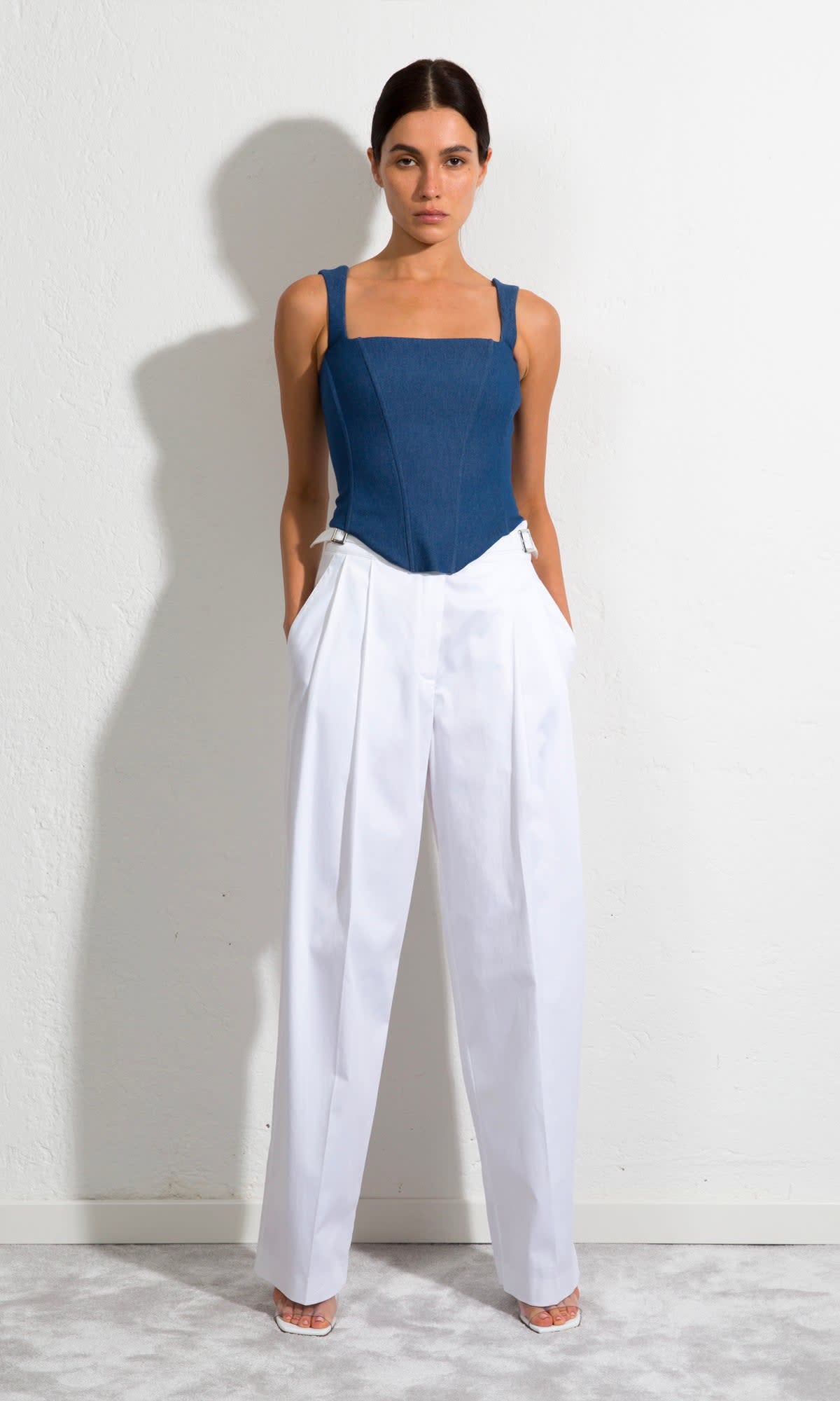 Sara Battaglia Squared Top