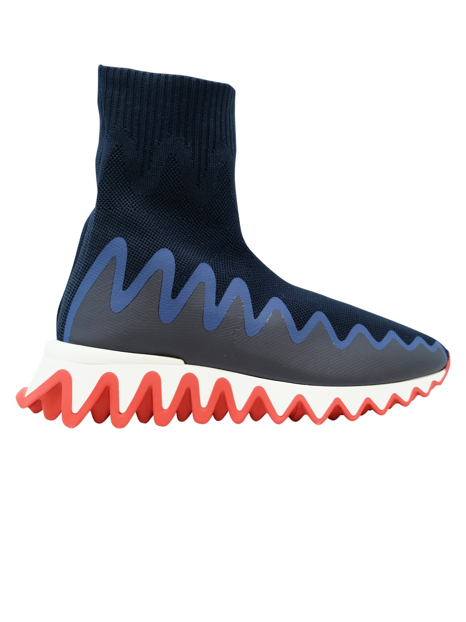 Christian Louboutin Sharky Sock Sneakers