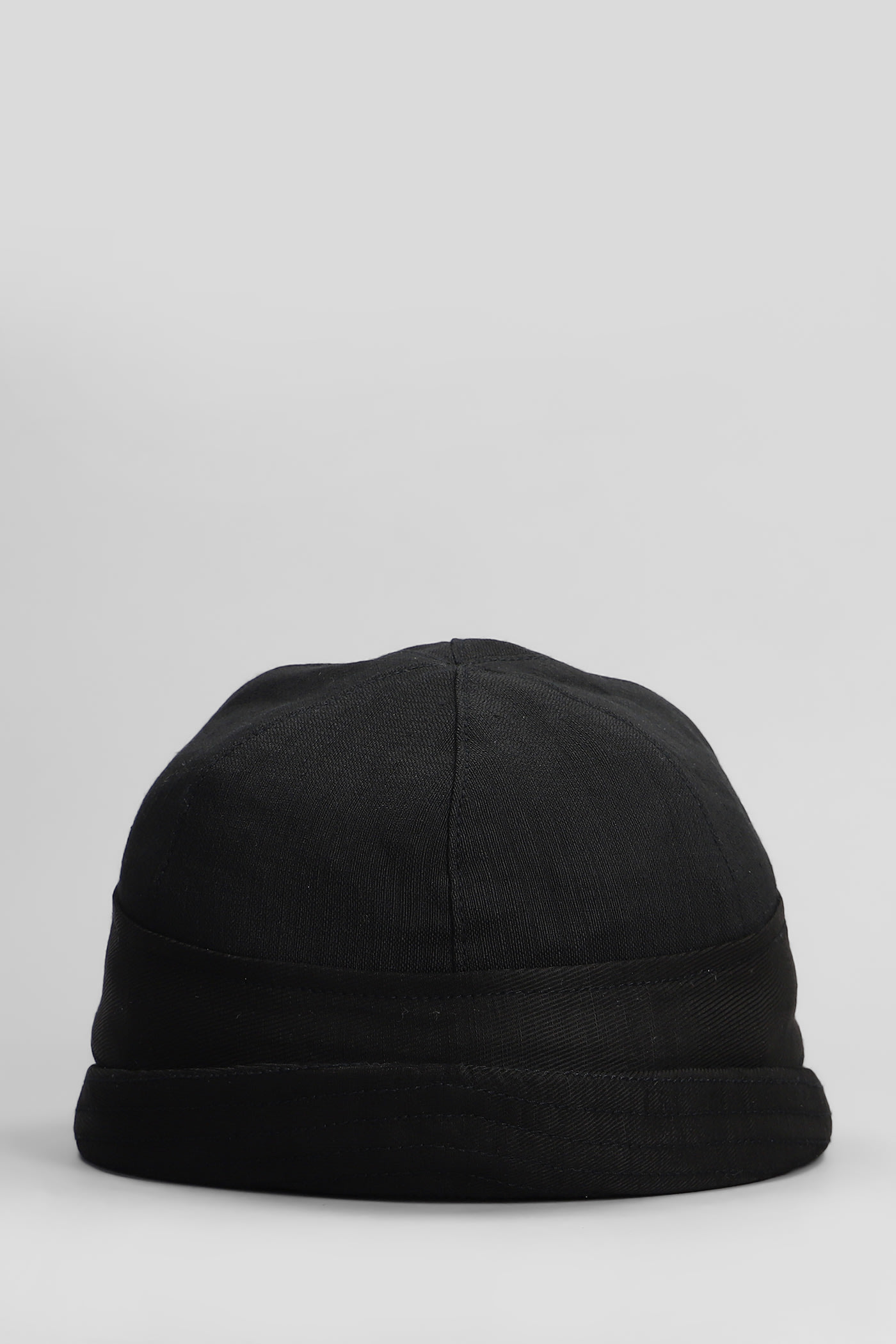 Ziggy Chen Hats In Black Linen
