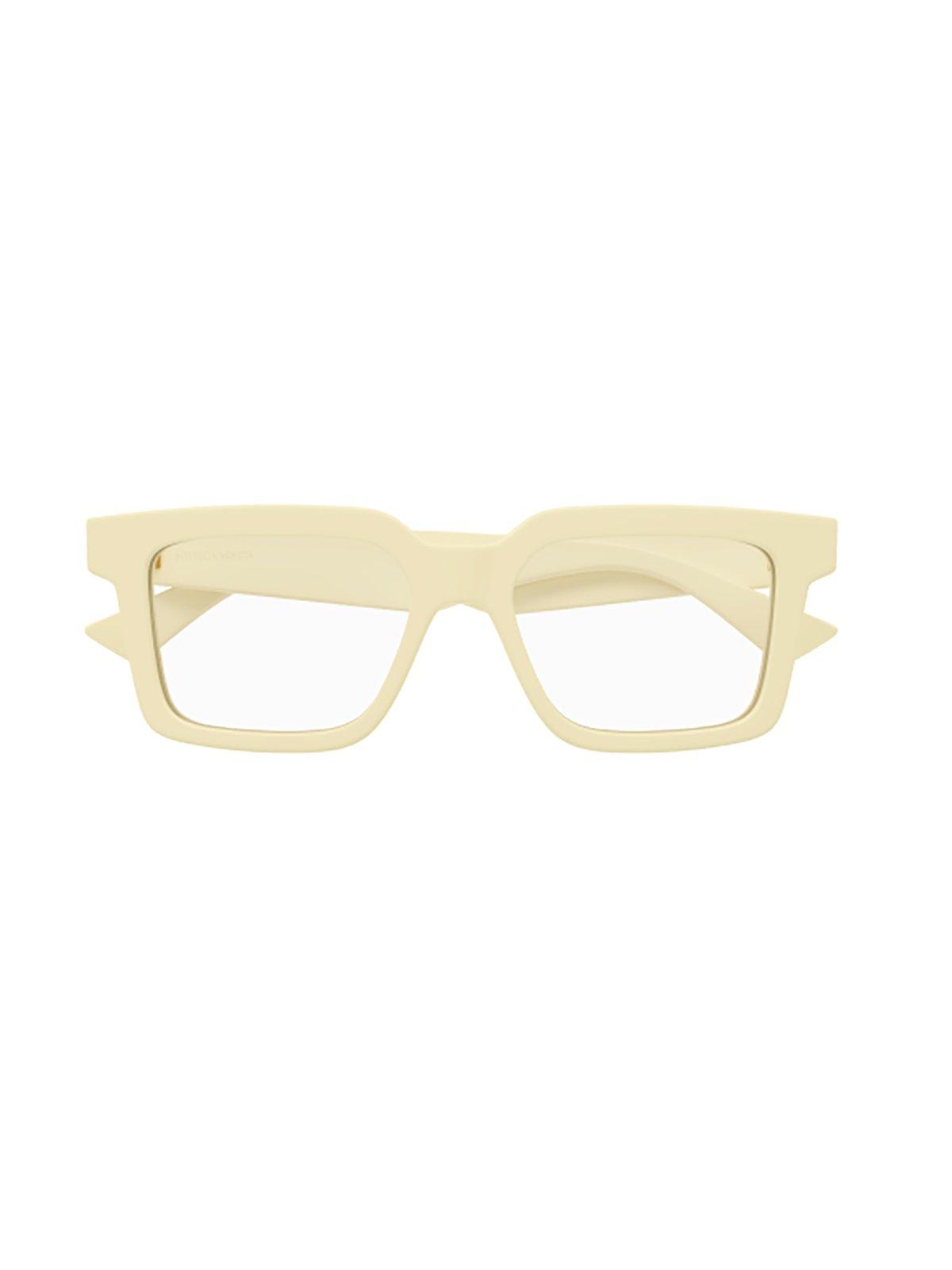 Bottega Veneta Eyewear Rectangle Frame Glasses