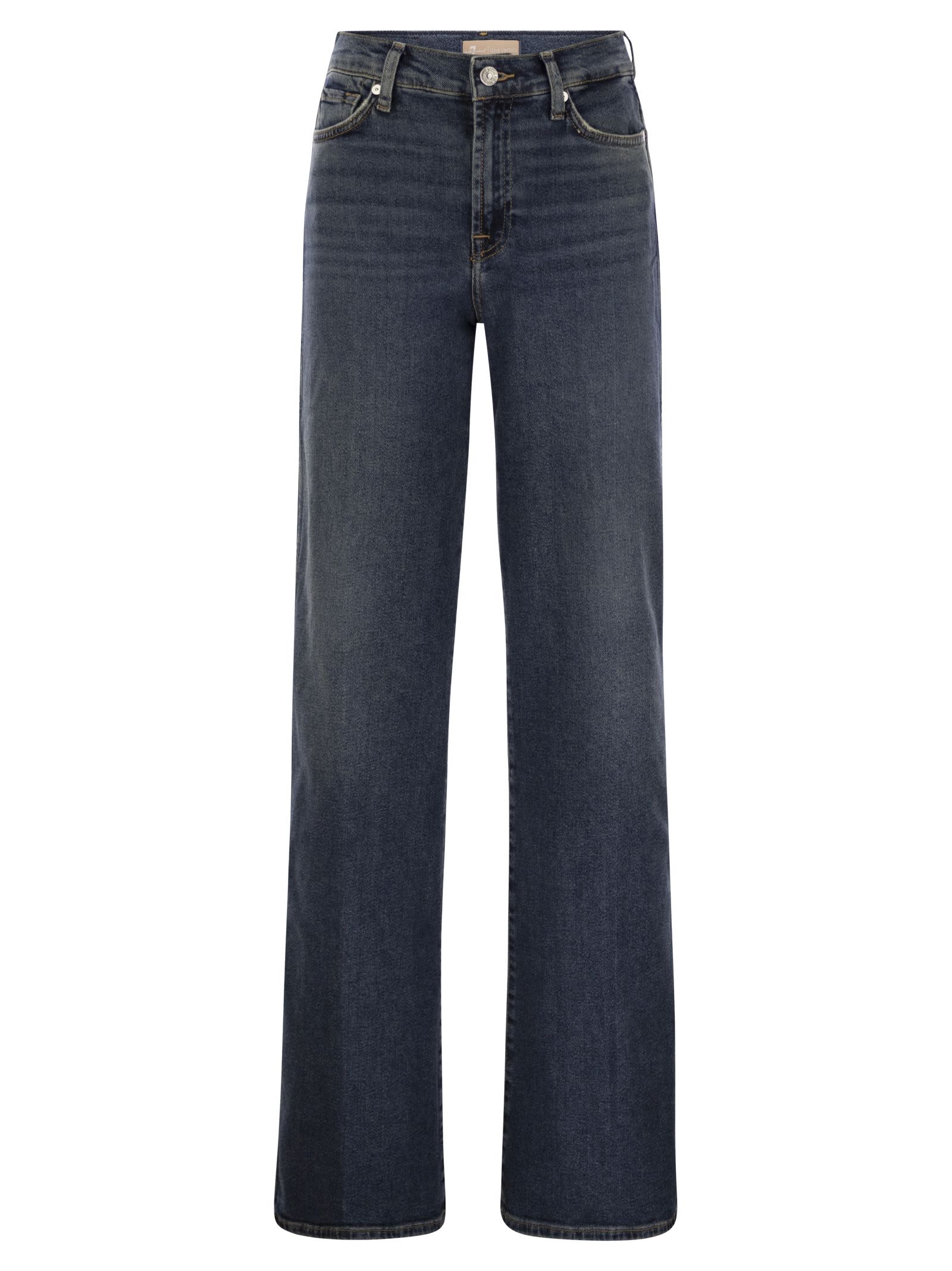 7 For All Mankind Lotta Bay中高腰牛仔裤