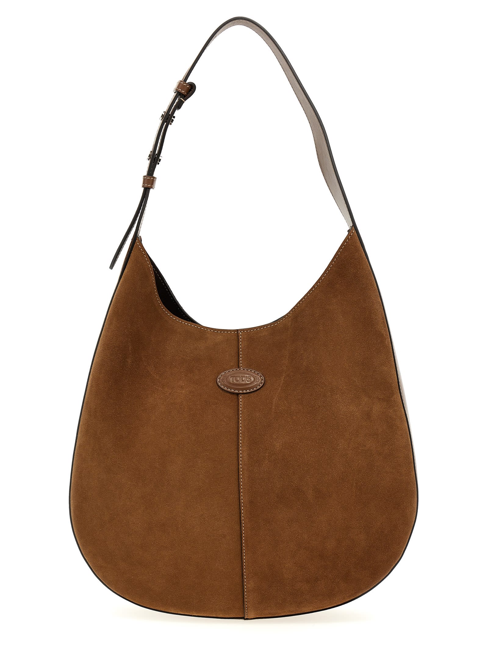 Tod's Suede Leather Hobo Bag