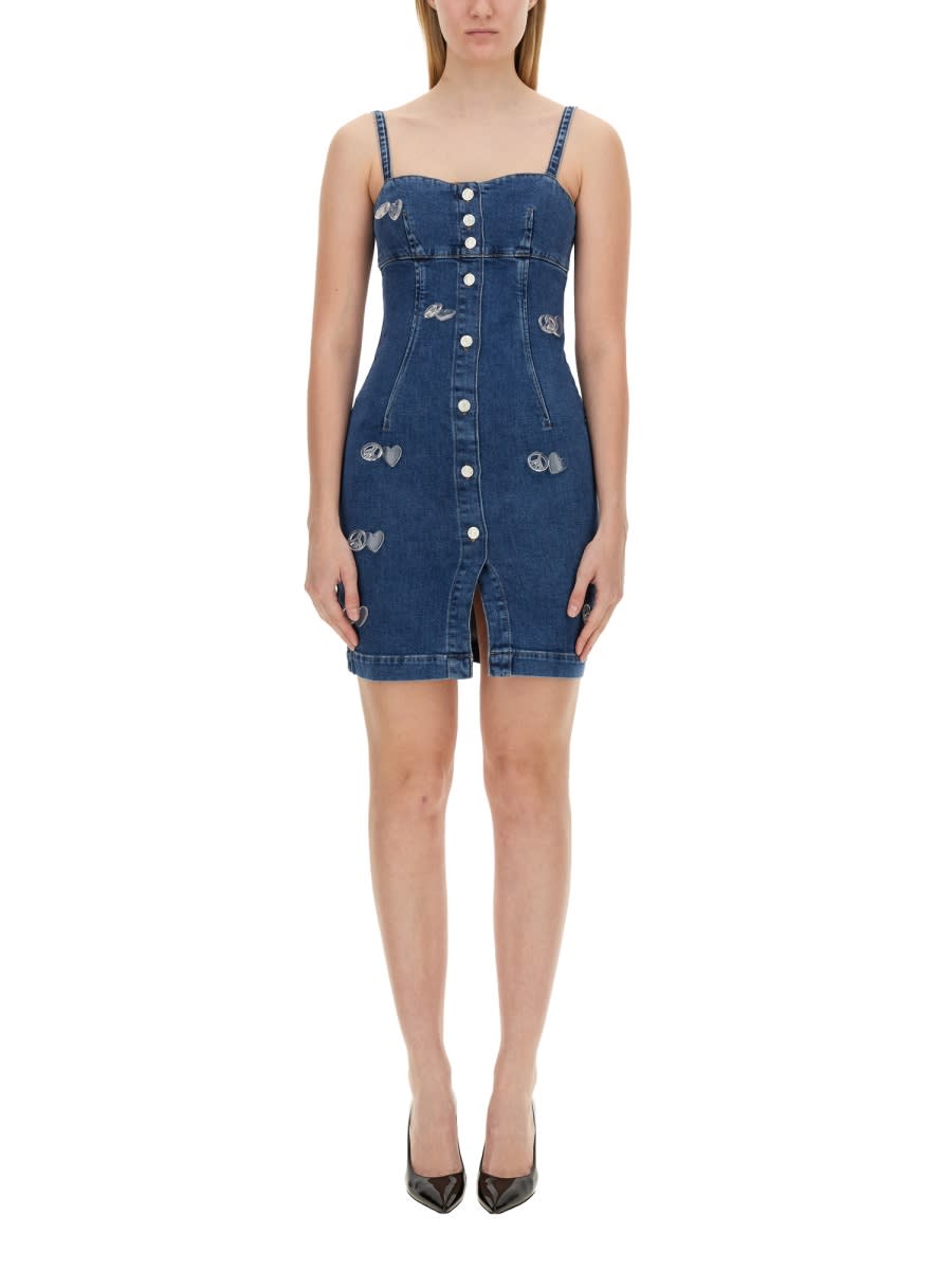 M05CH1N0 Jeans Denim Dress