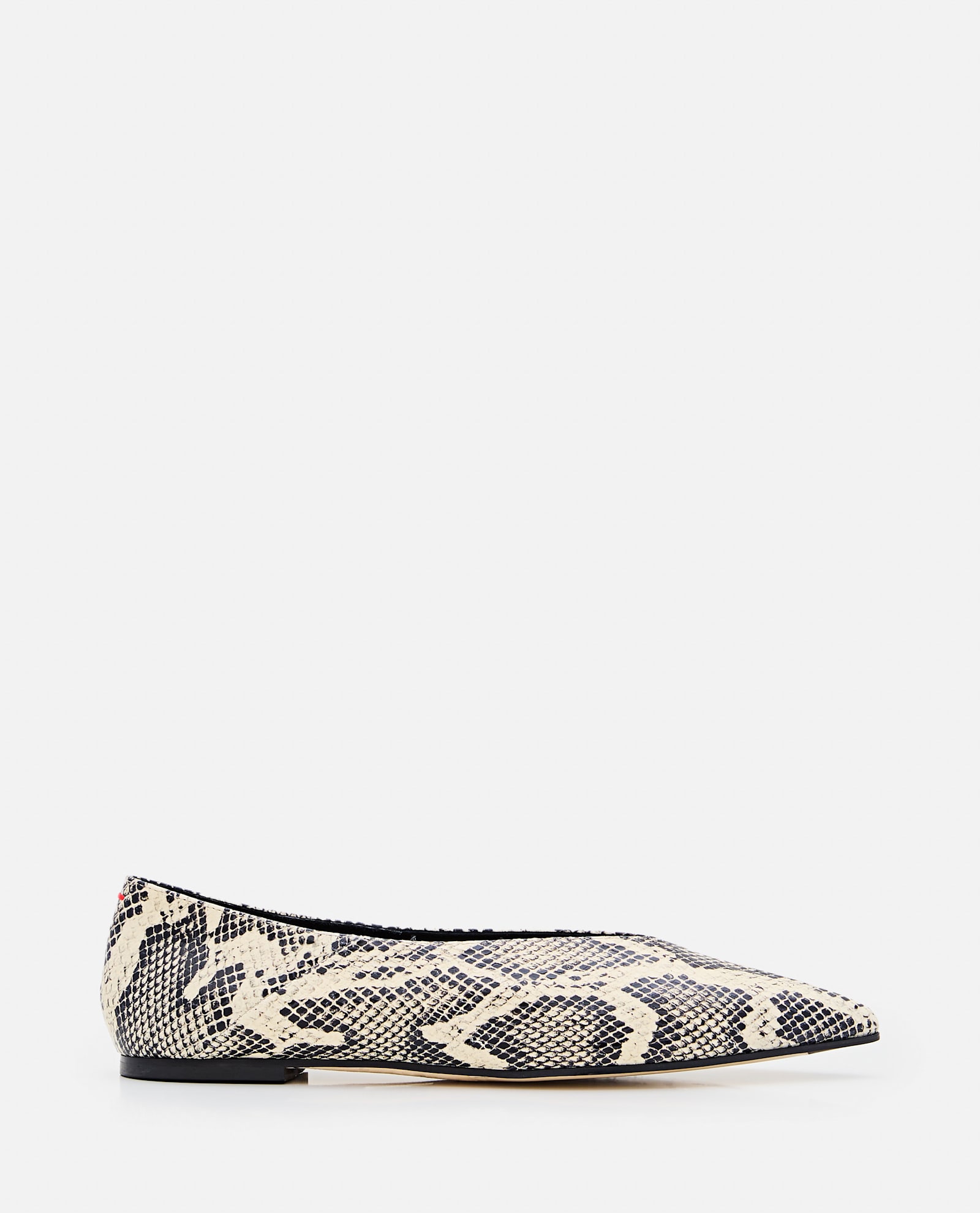 aeyde Moa Snake Flat Shoes