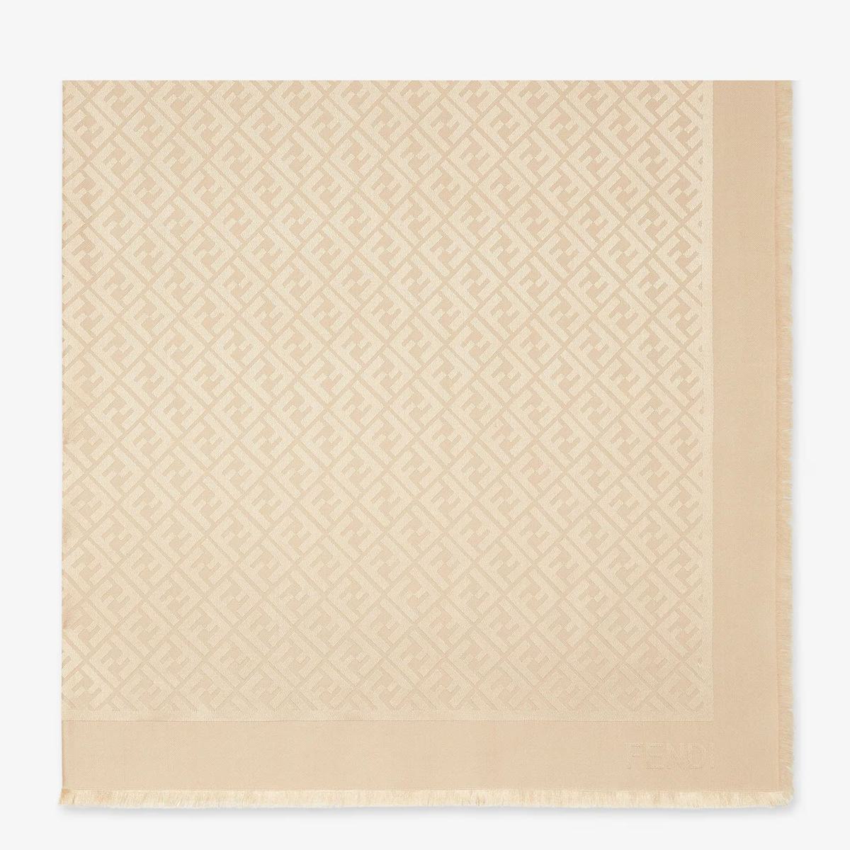 Fendi Scarf With Jacquard Ff