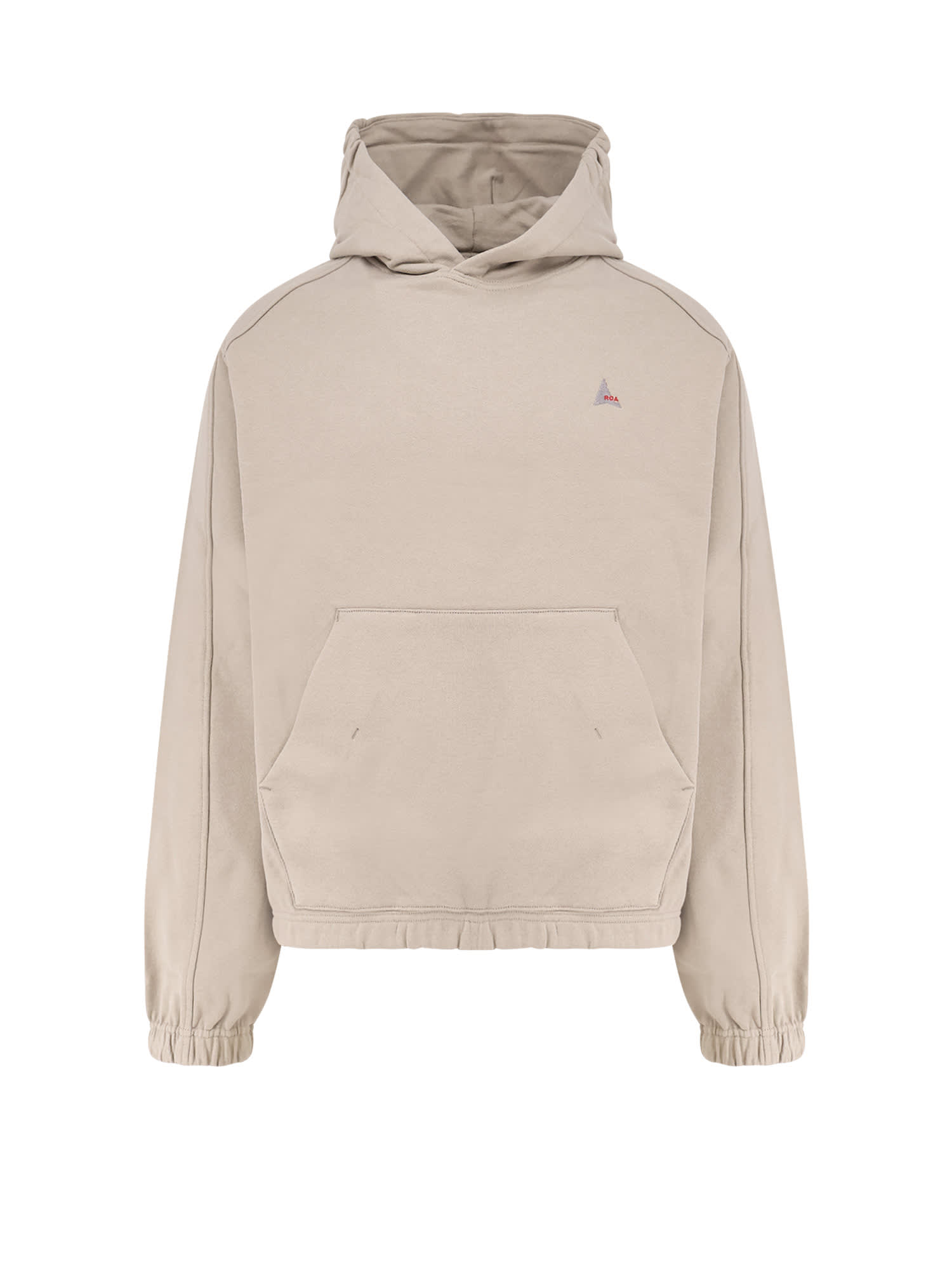 ROA Stretch Cotton Sweatshirt With Logo