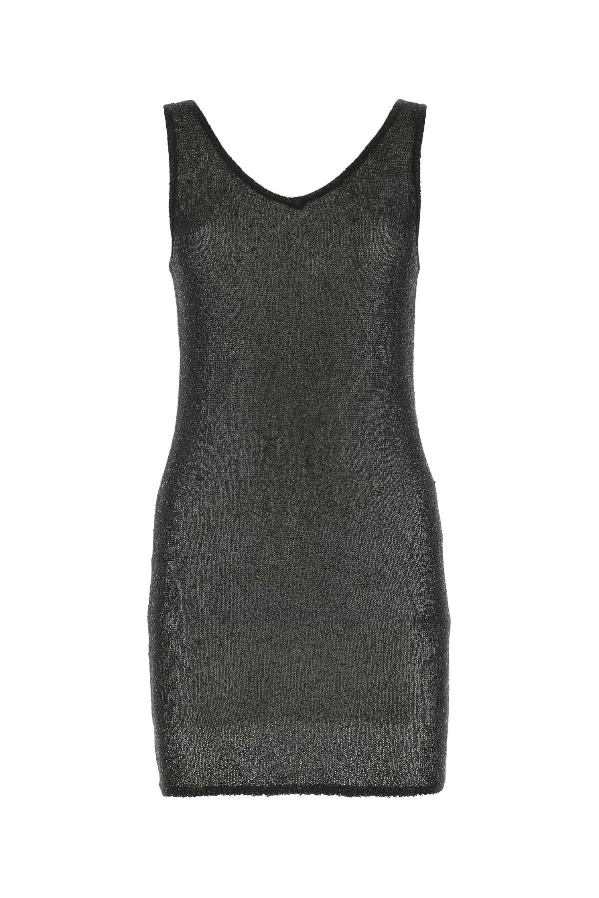 REMAIN Birger Christensen Black Polyester Mini Dress